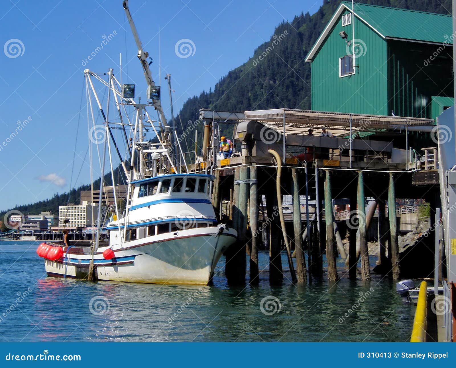 Fishing Boat Docks in Alaska