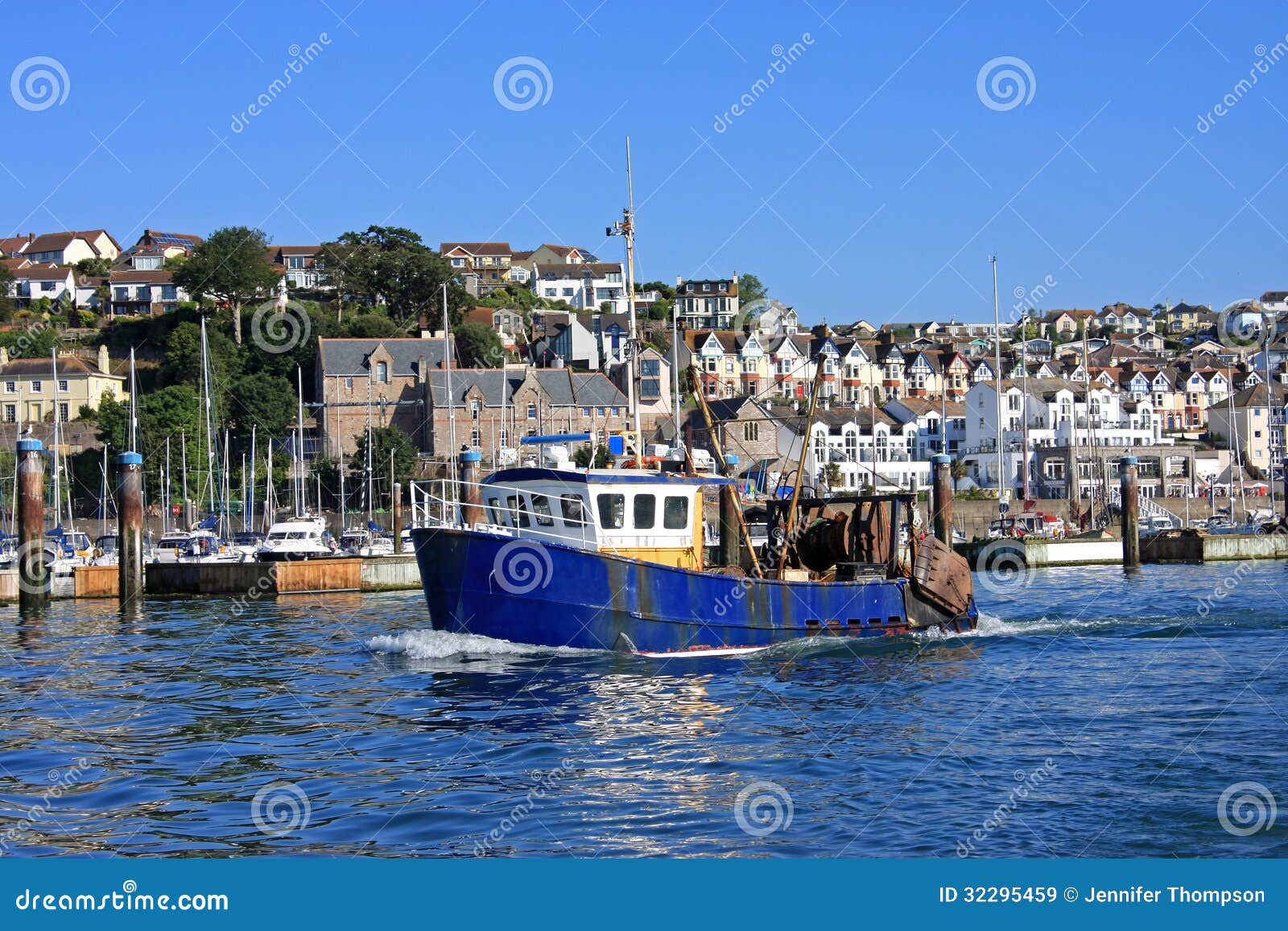Fishing Boat Royalty Free Stock Images - Image: 32295459