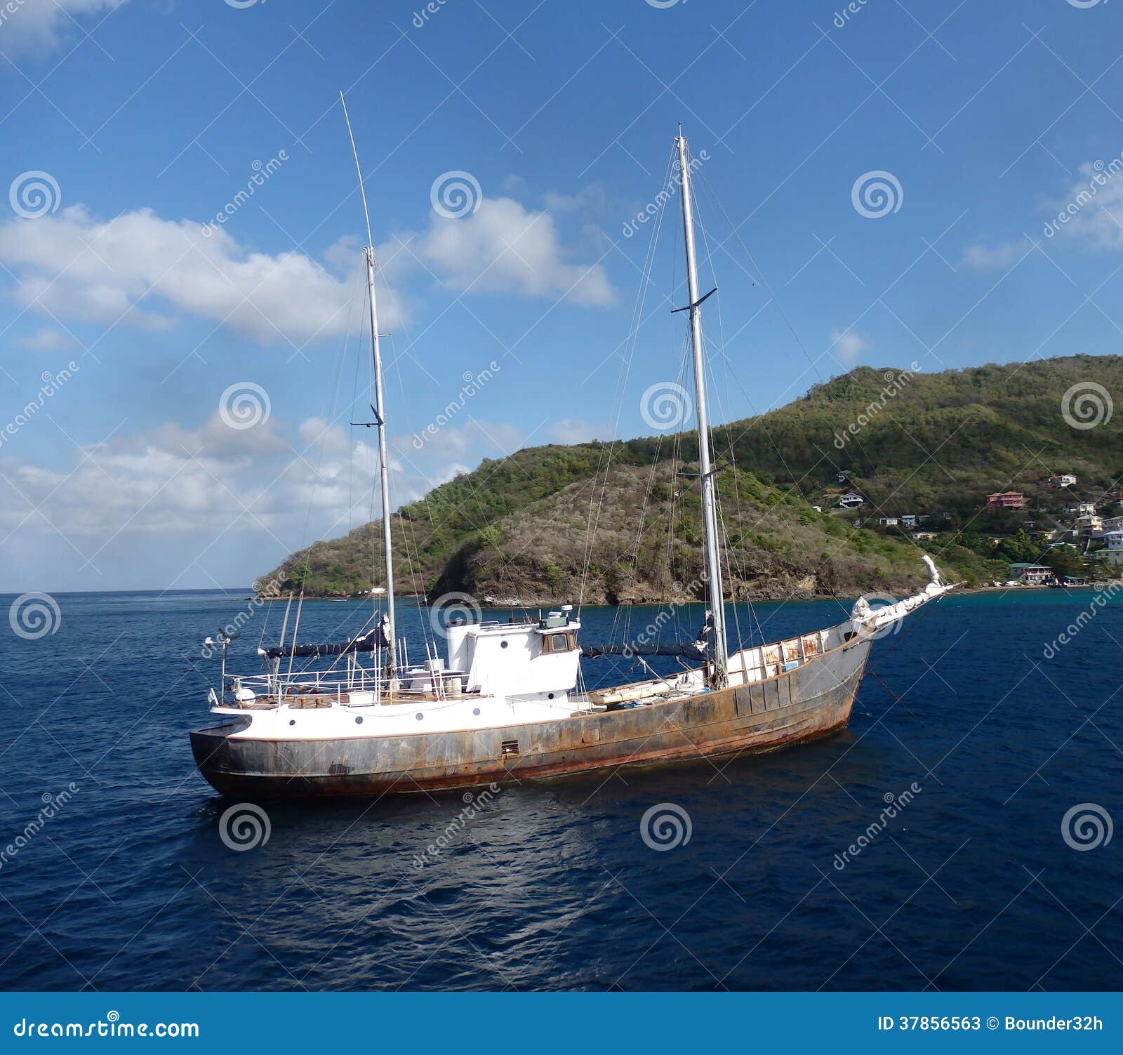 A Fishing Trawler Conversion. Stock Photos - Image: 37856563