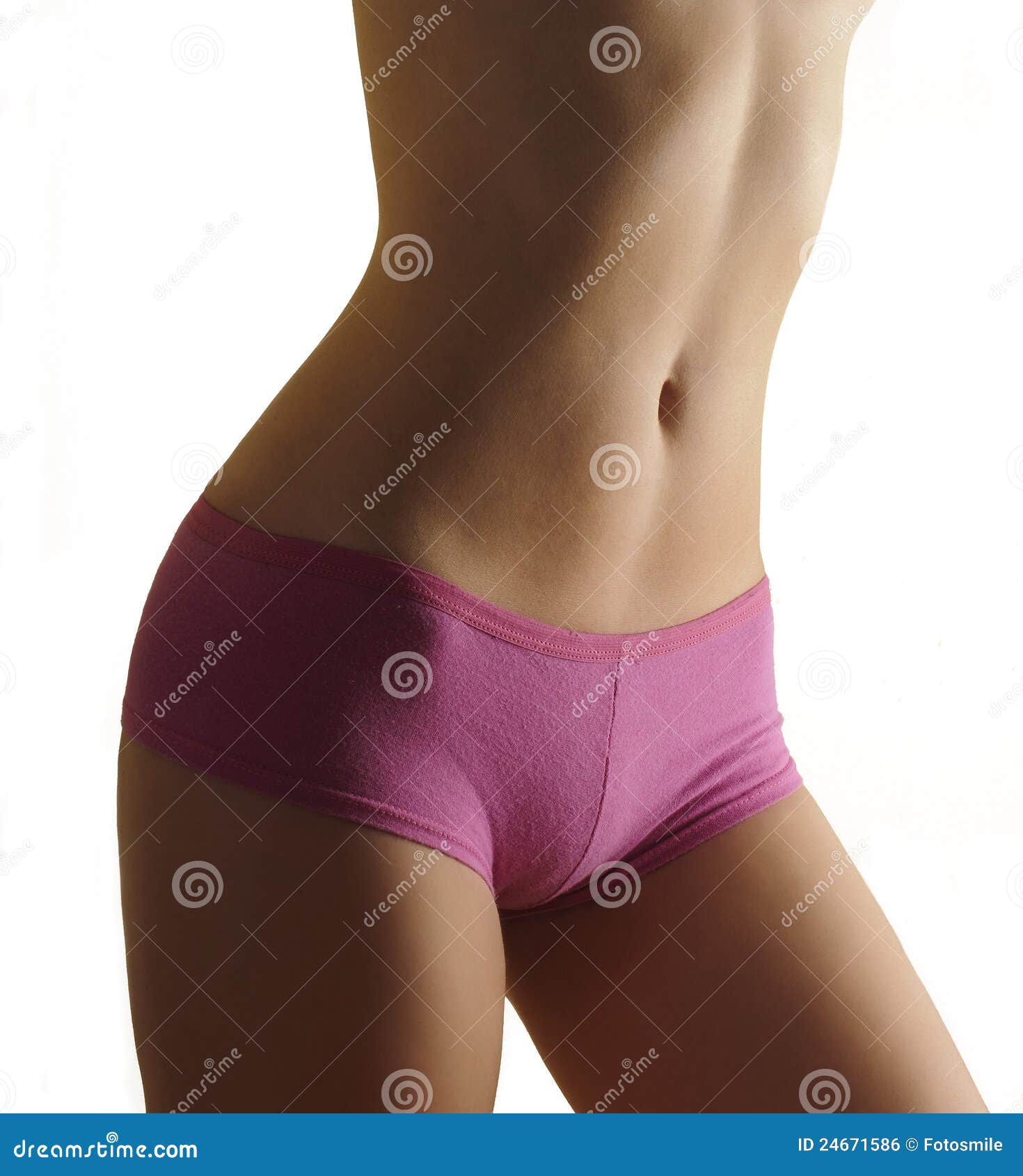 Flat Belly Royalty Free Stock Image Image 24671586