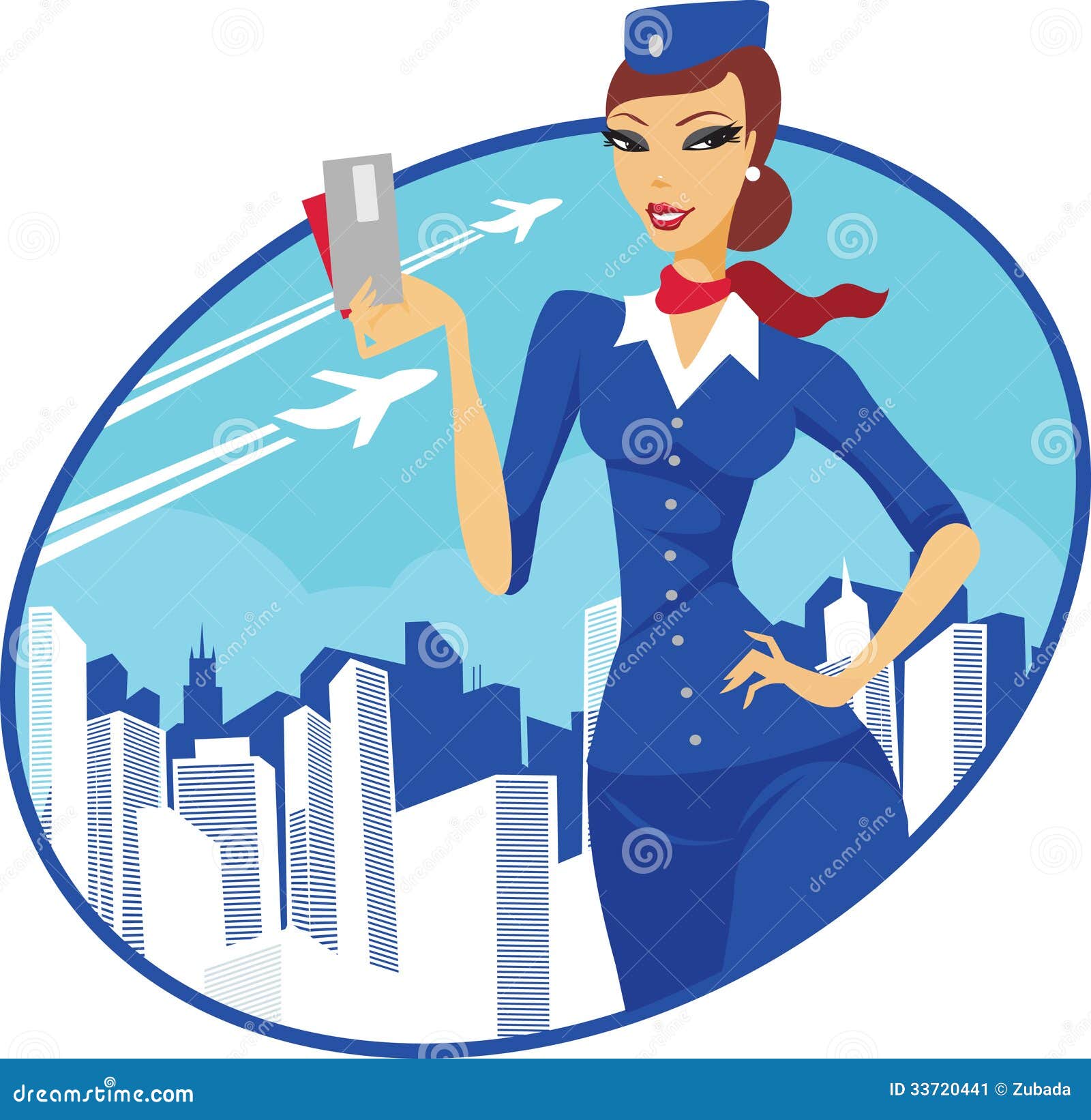 clipart flight attendant - photo #32