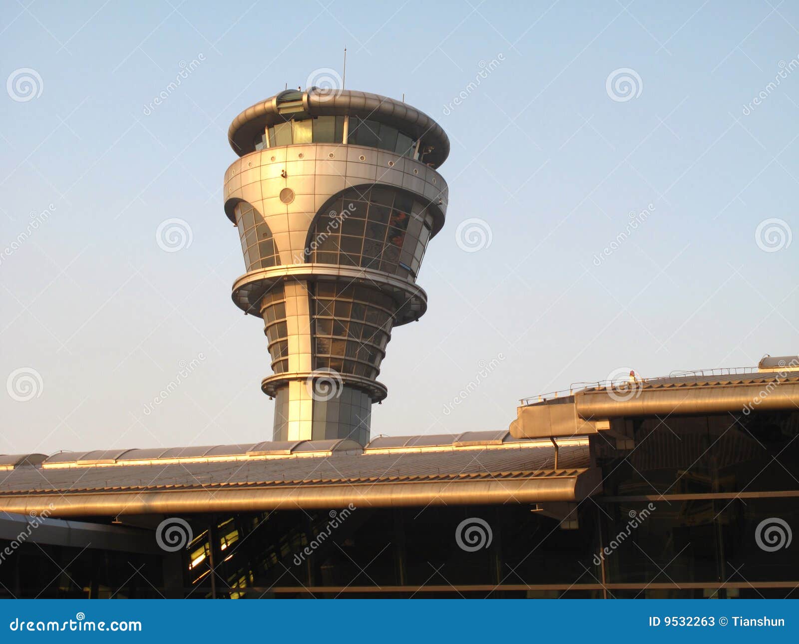 Flight Control Tower Stock Photos Image 9532263