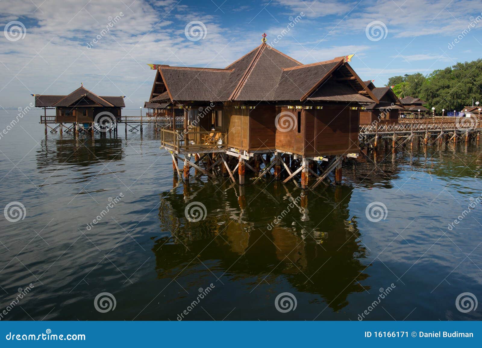 Floating Hut Stock Image Image 16166171