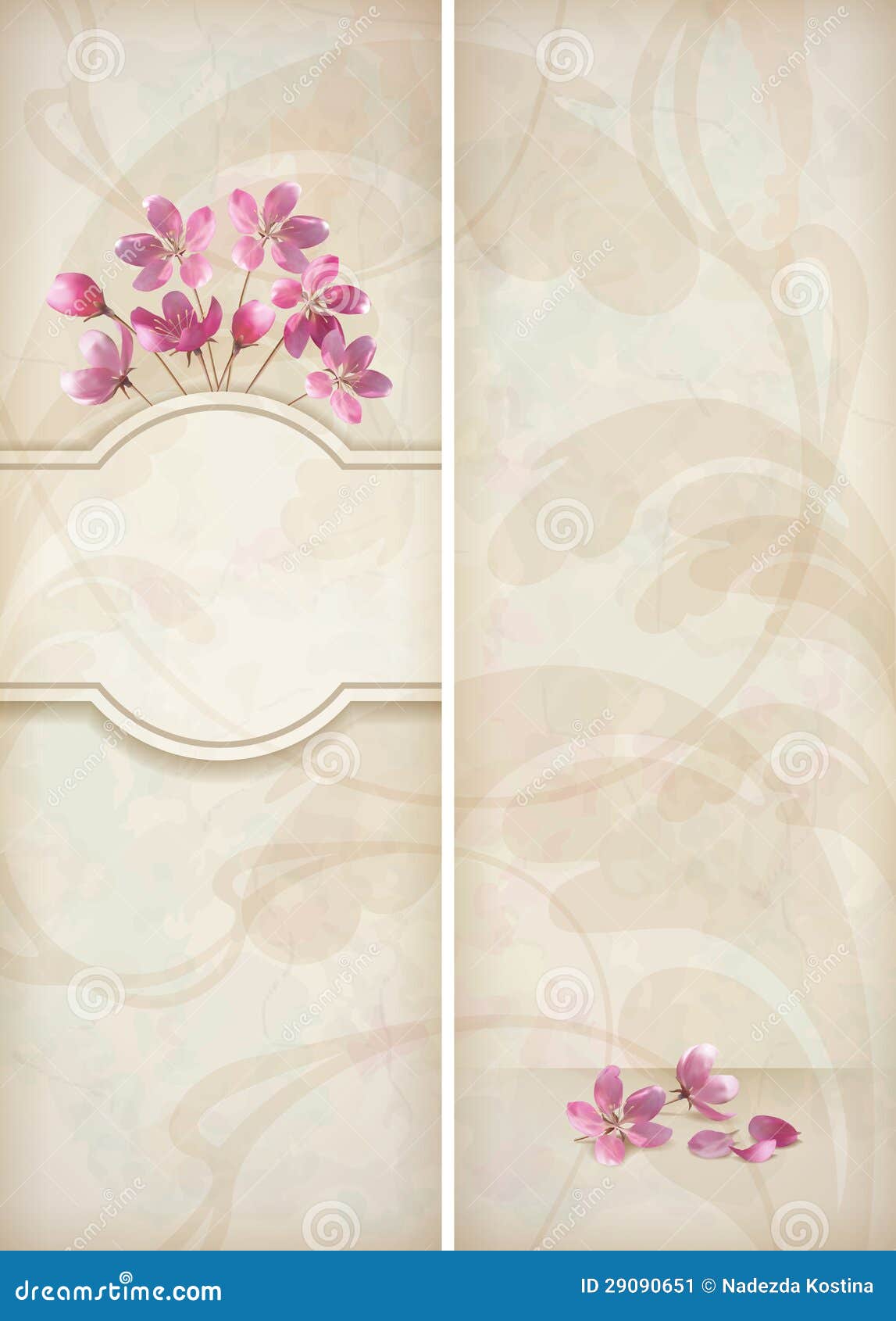 Bouquet Of Flowers Template