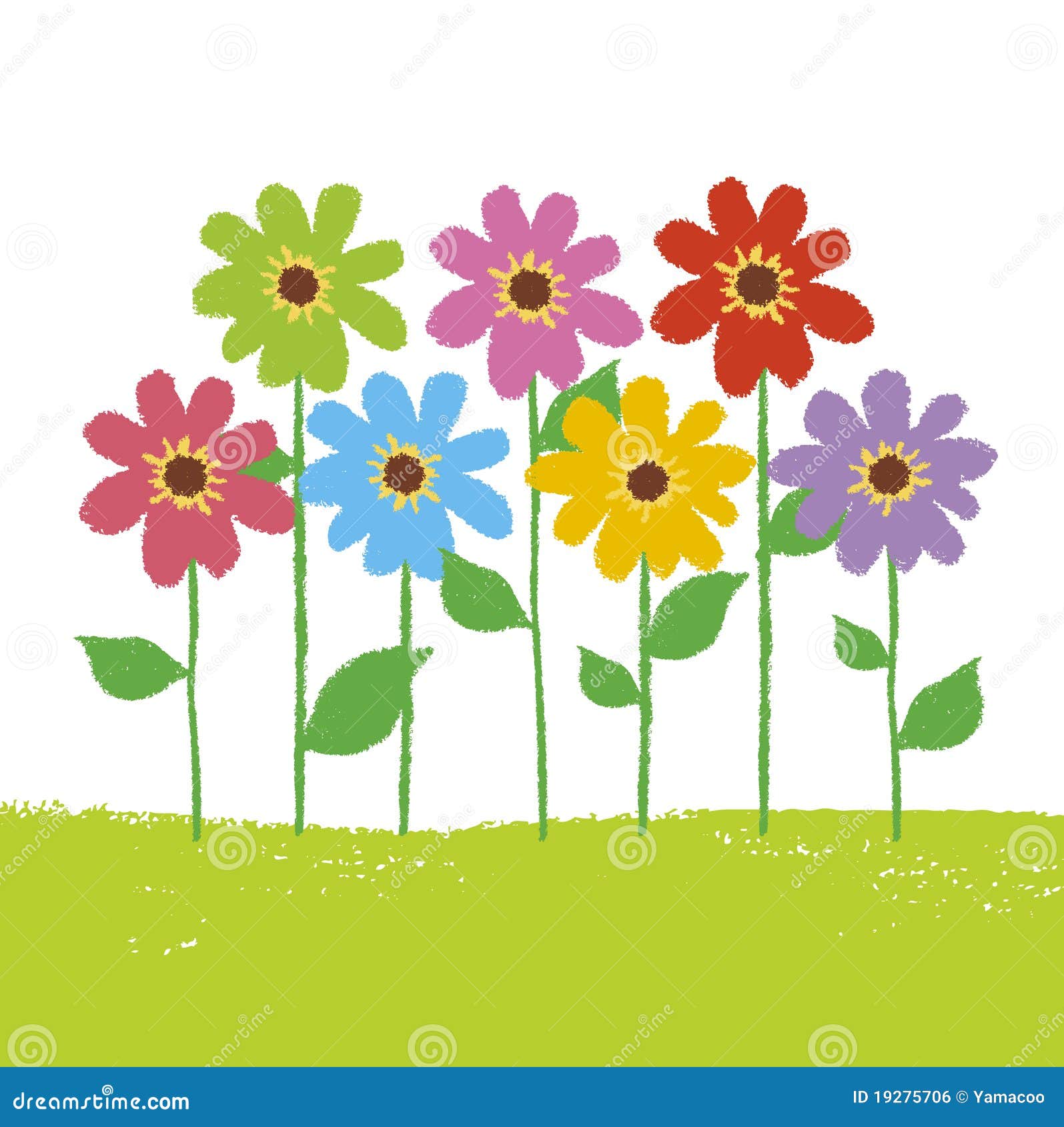 Flower Garden Royalty Free Stock Image - Image: 19275706