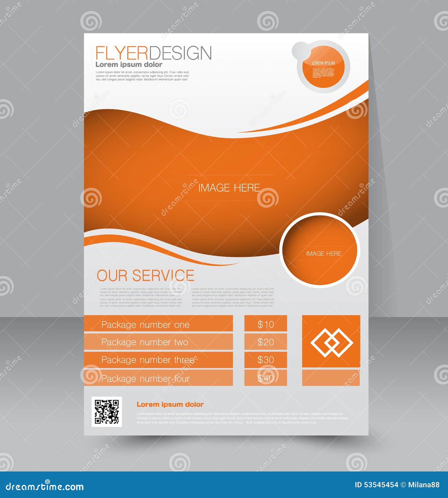 A4 Brochure Template Word Free