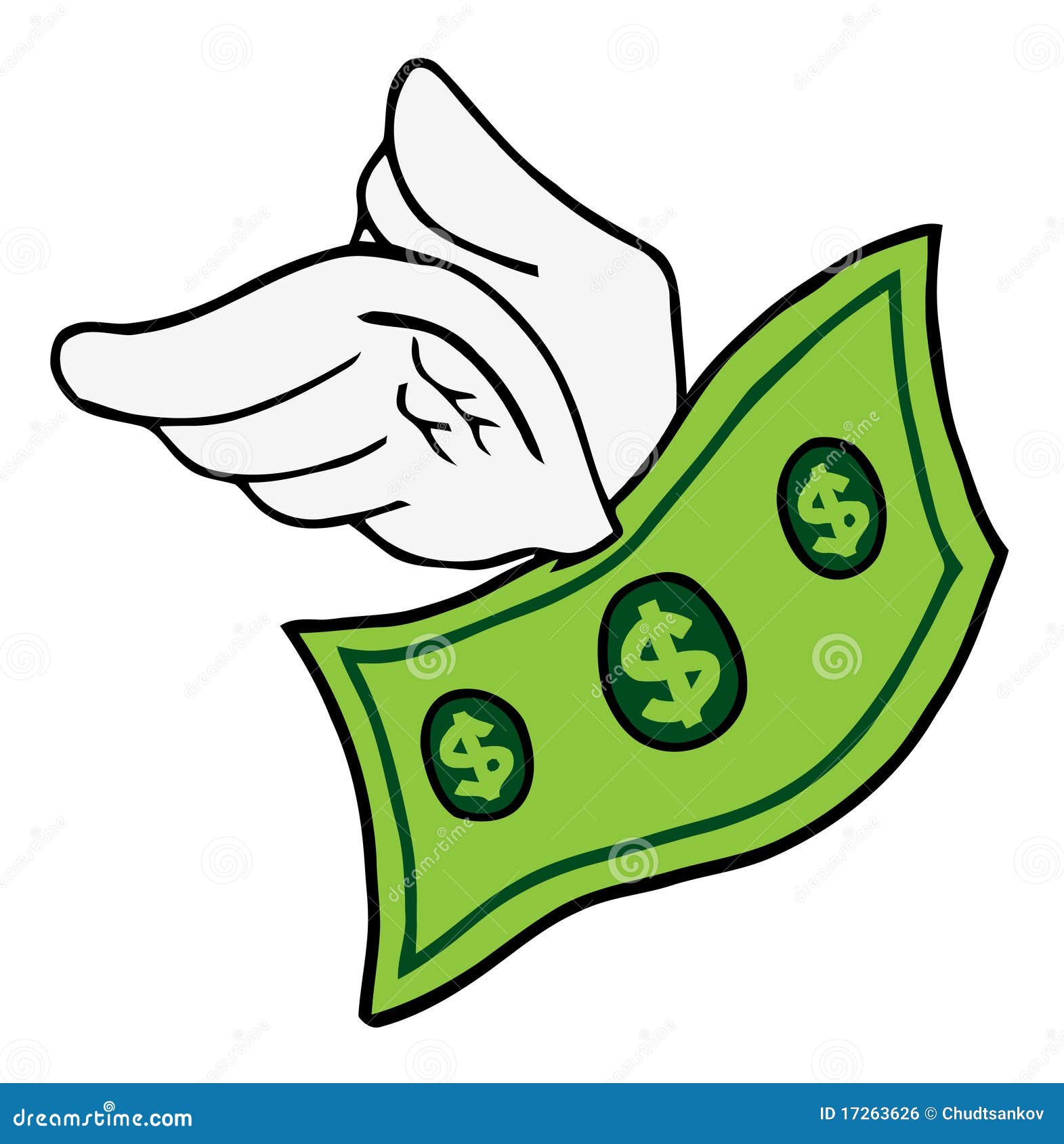 clipart flying money - photo #8