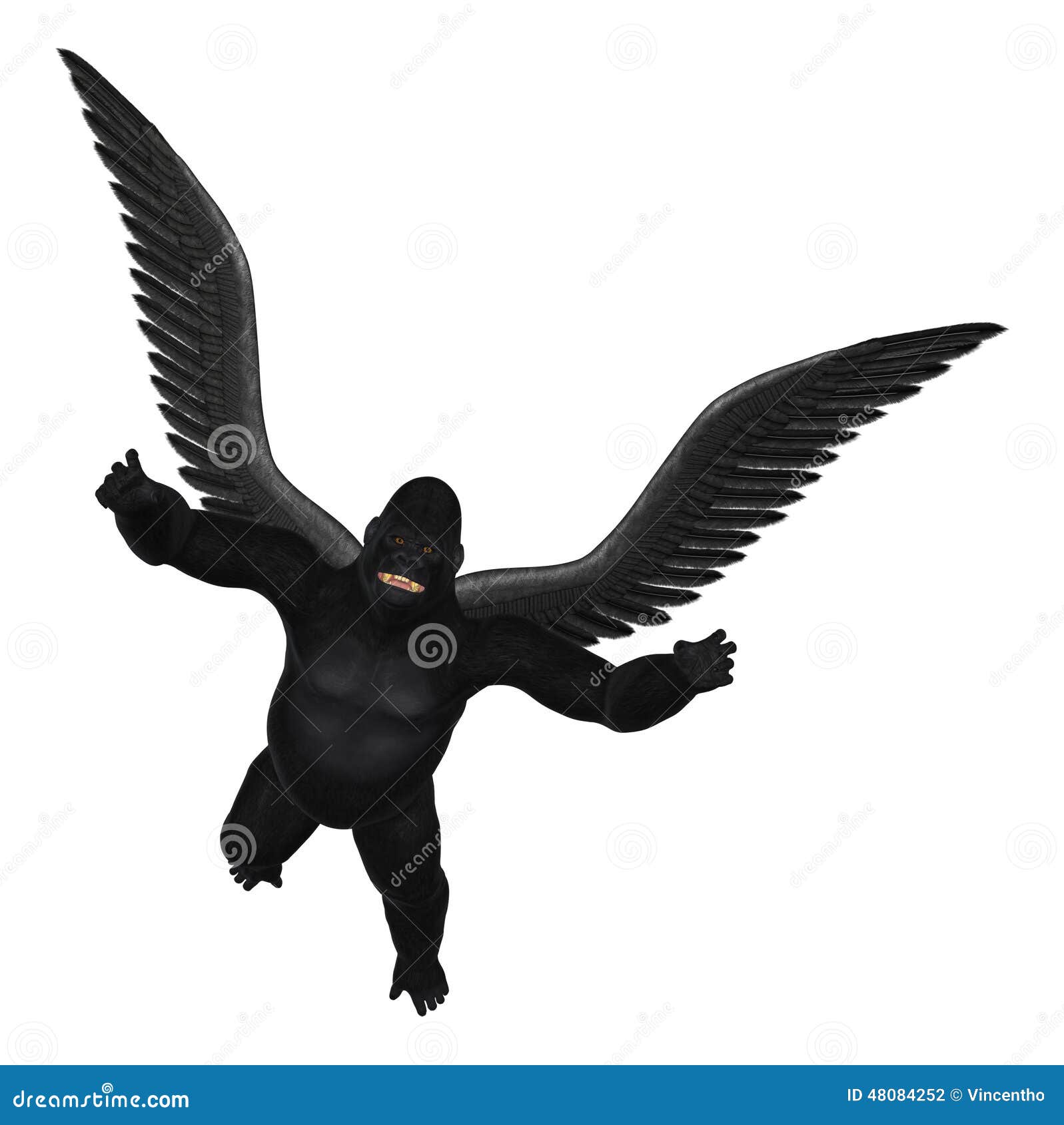 flying monkey clip art free - photo #25