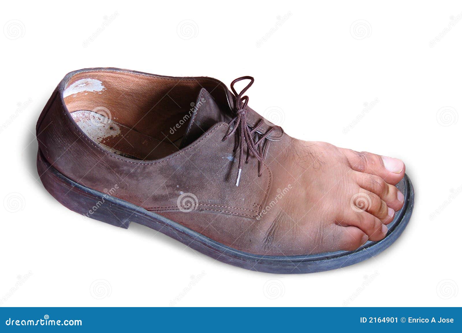 Foot And Shoe Stock Image - Image: 2164901