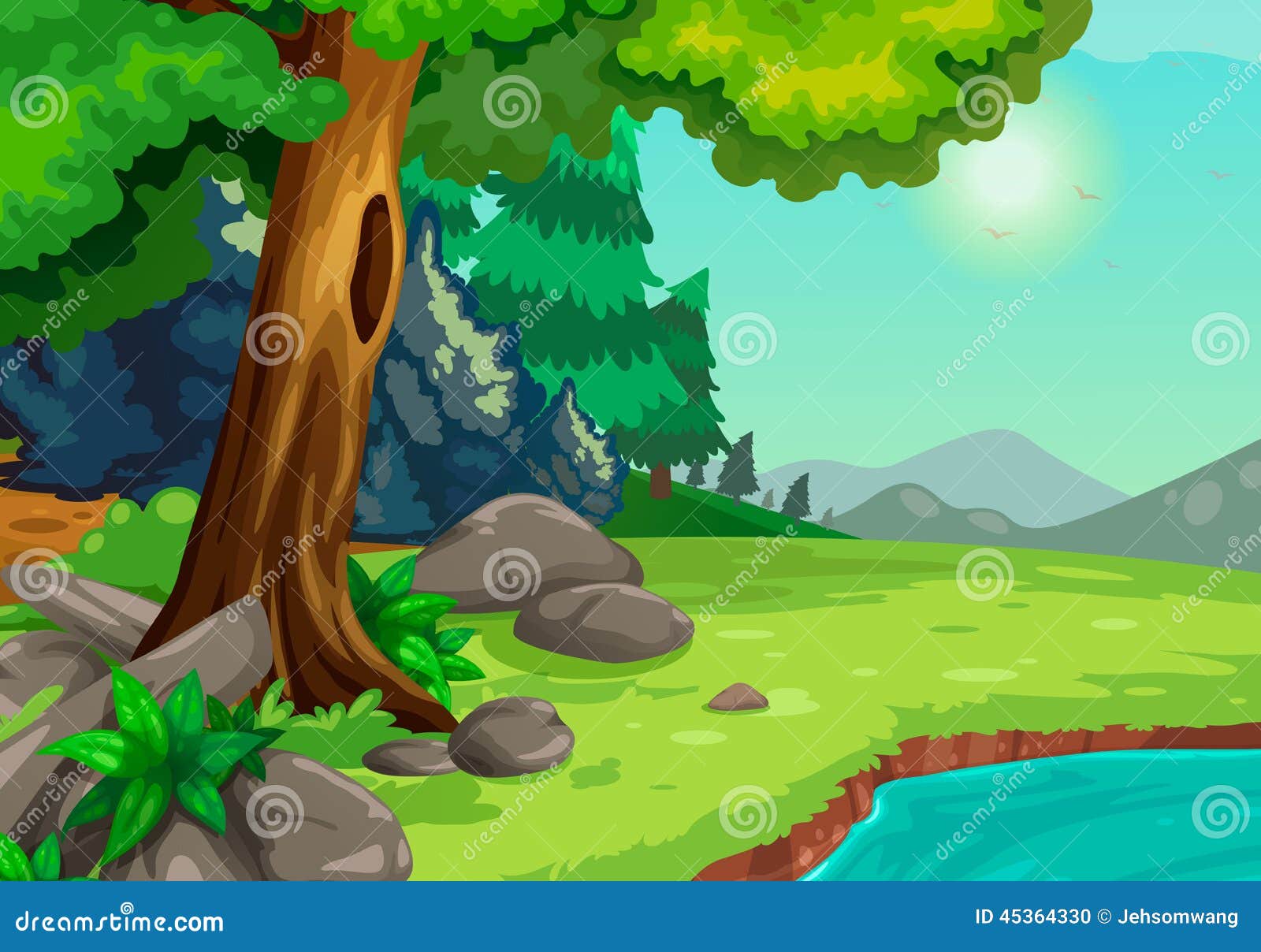 river bank clipart - photo #34