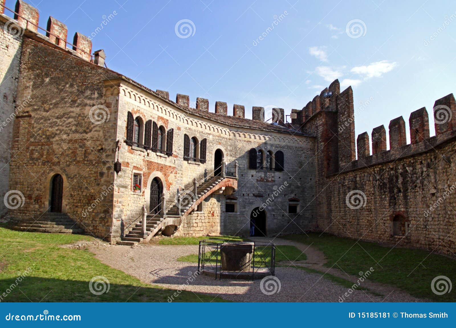 The Fortified Walls Of An Italian Castle Editorial Photo the fortified walls of an italian castle editorial photo