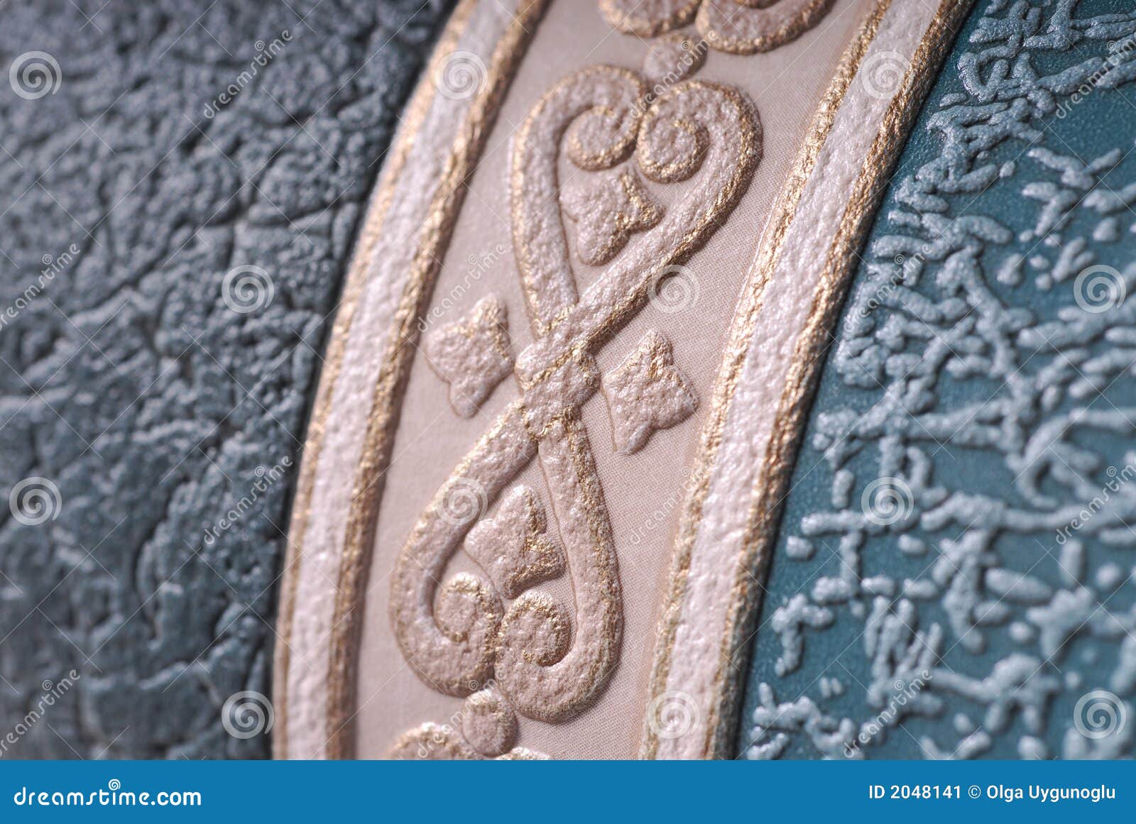 Fragment Of Wallpaper Stock Image - Image: 2048141
