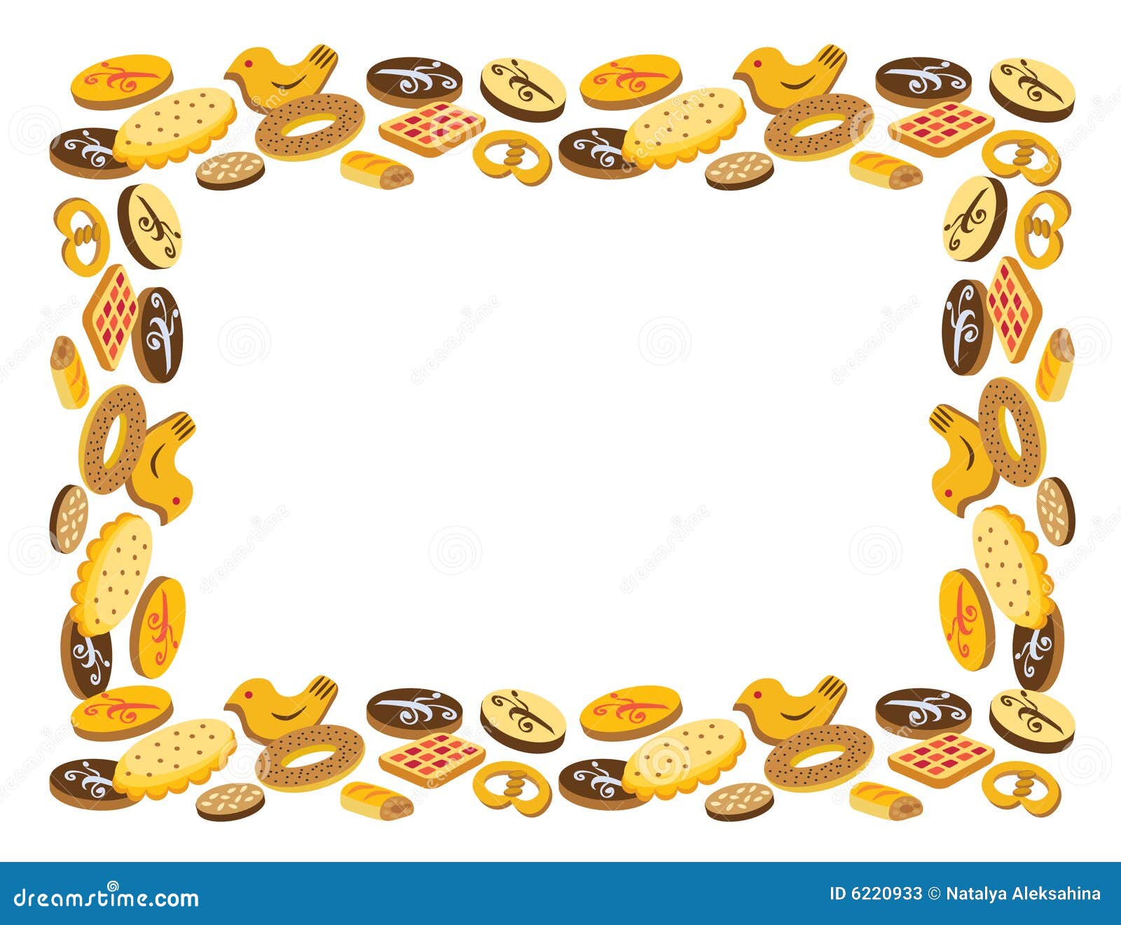 free christmas cookie borders clip art - photo #29