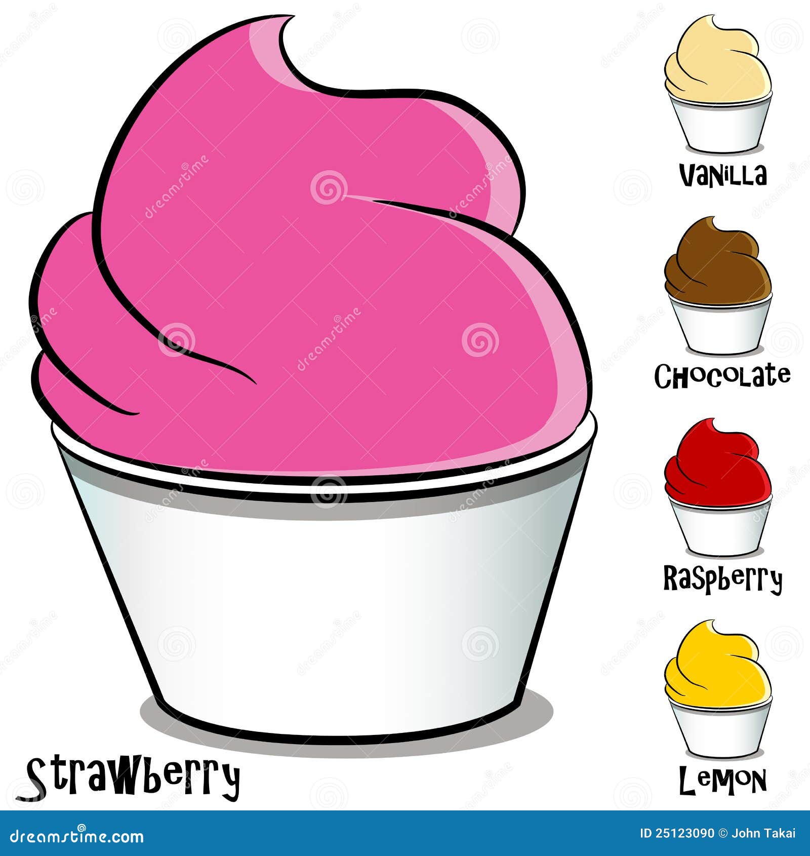 frozen yogurt clip art - photo #18