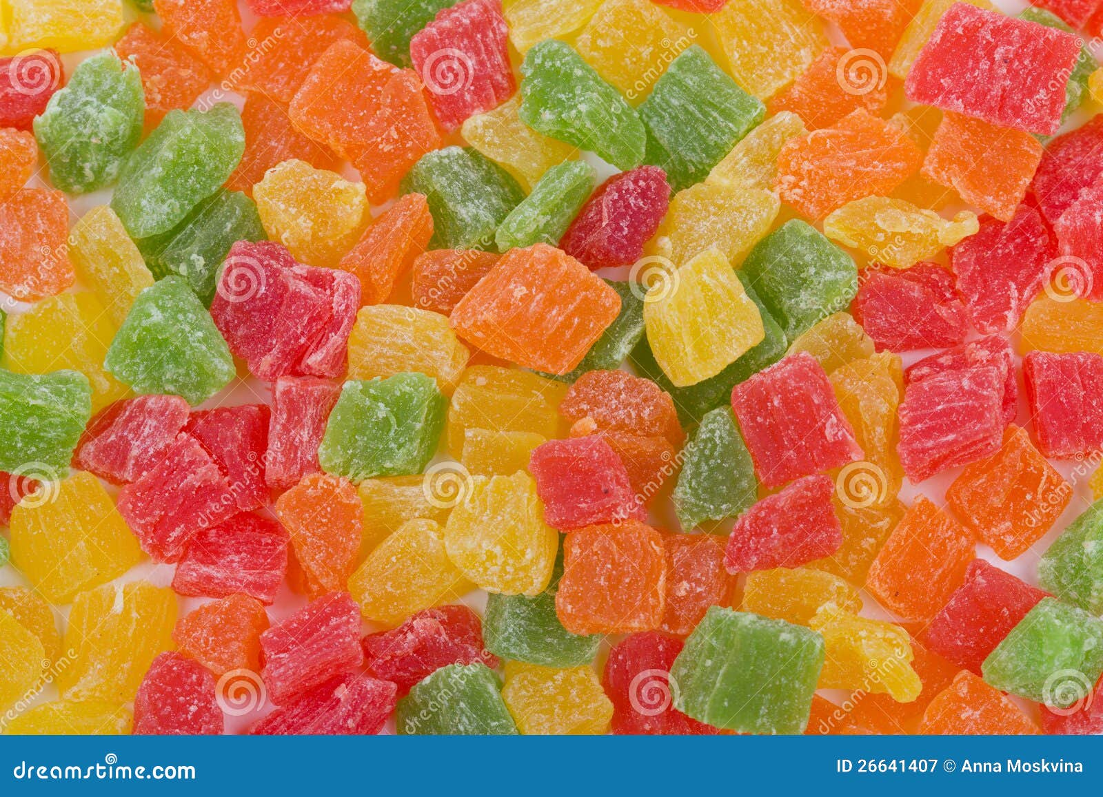 Fruit Candy Multicolored Background Royalty Free Stock Photography