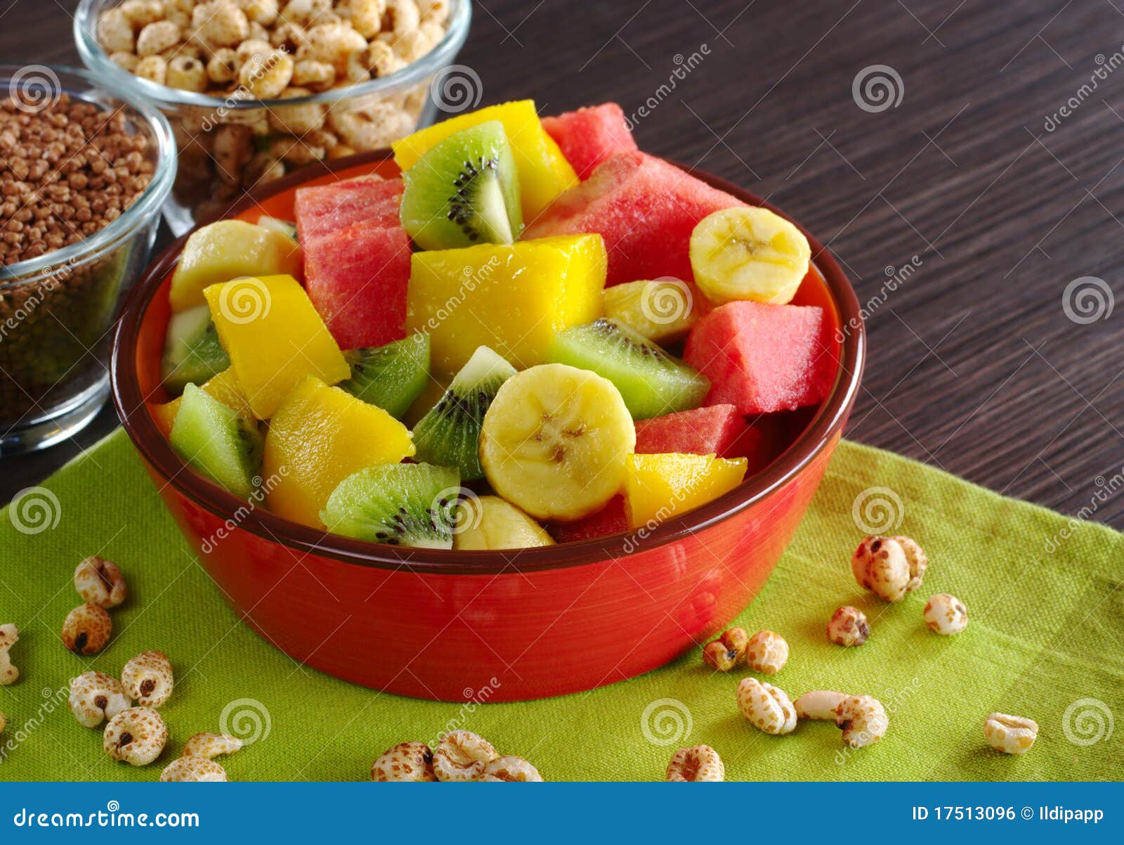 Royalty Free Stock Image: Fruit Salad with Cereals
