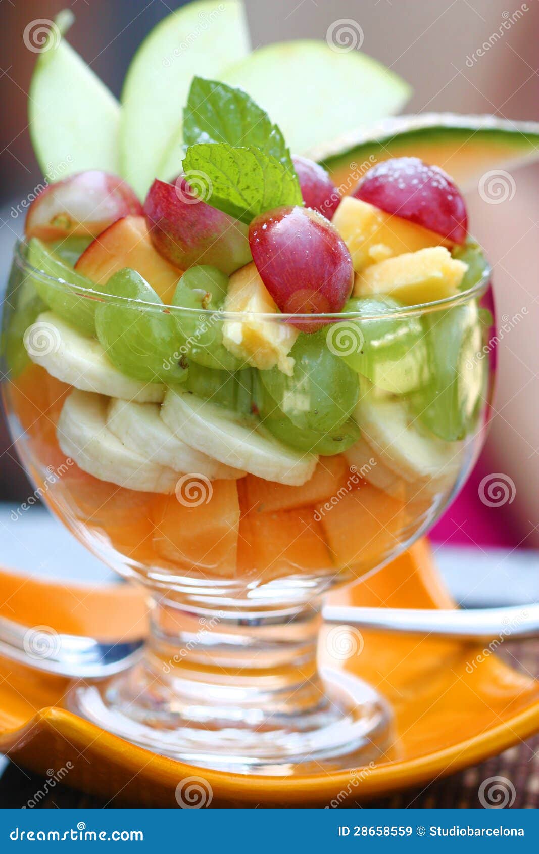 Fruit Salad Cup Royalty Free Stock Images Image 28658559