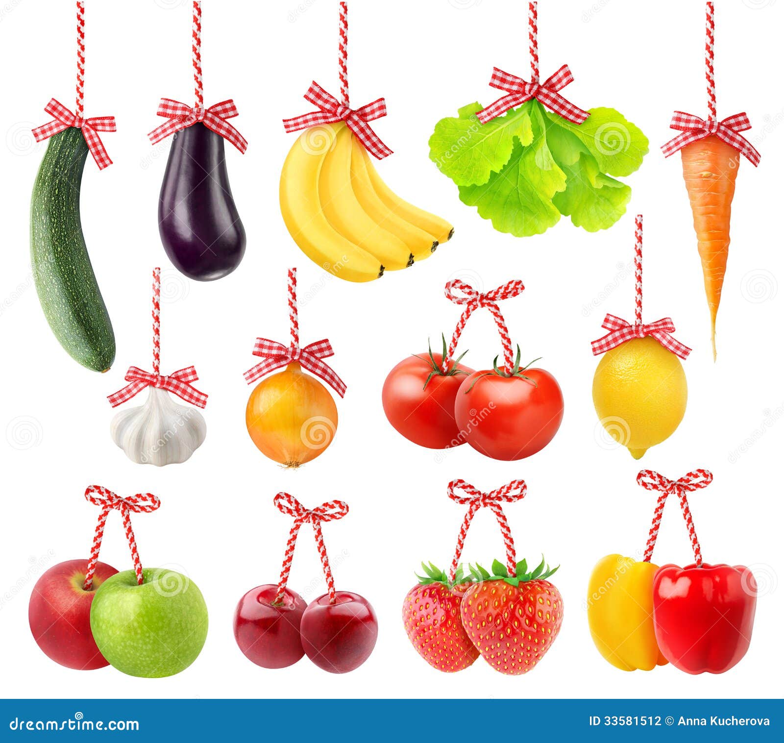 Fruits And Vegetables As Christmas Decoration Stock Photography ...