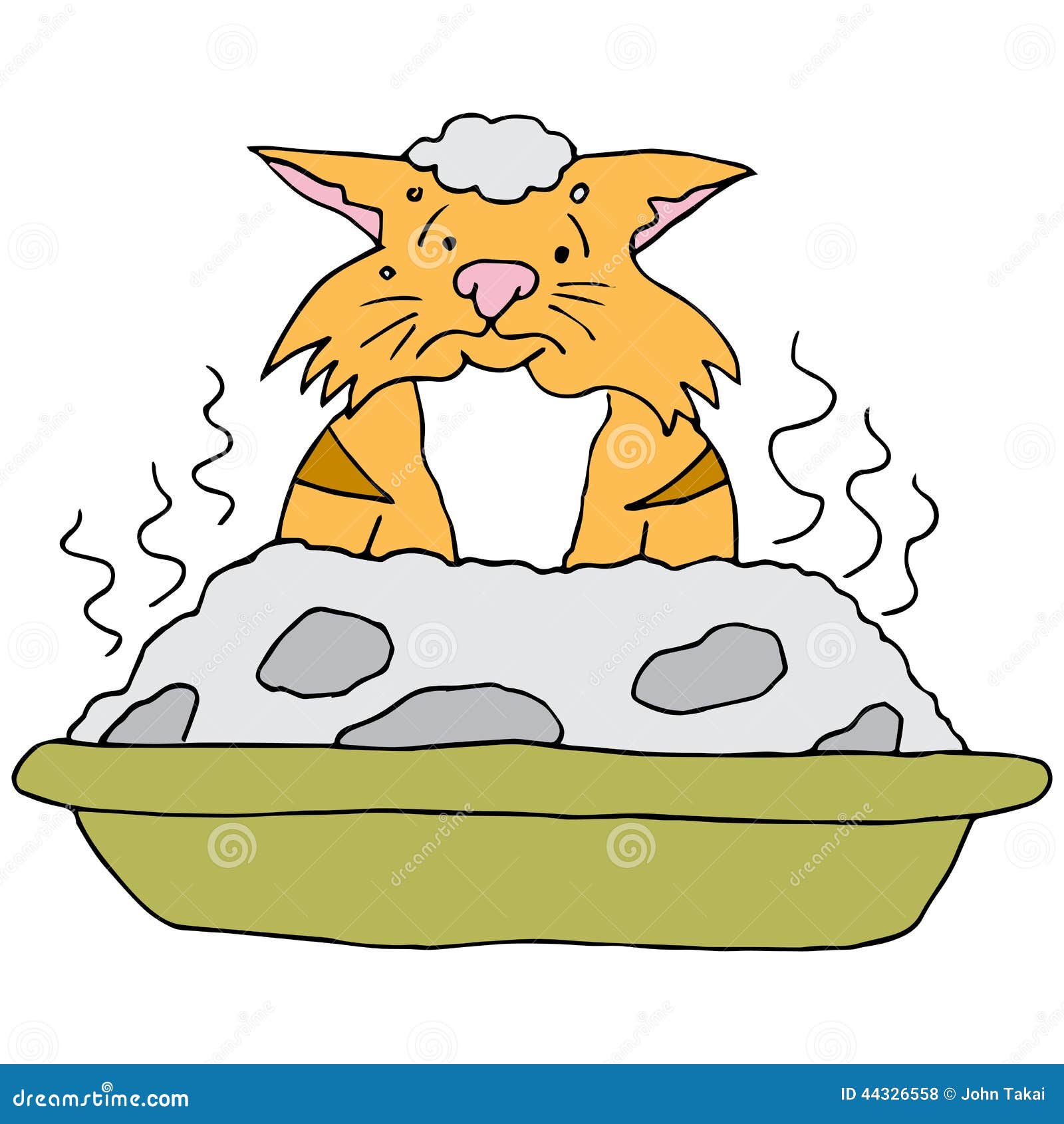 kitty litter clipart - photo #4