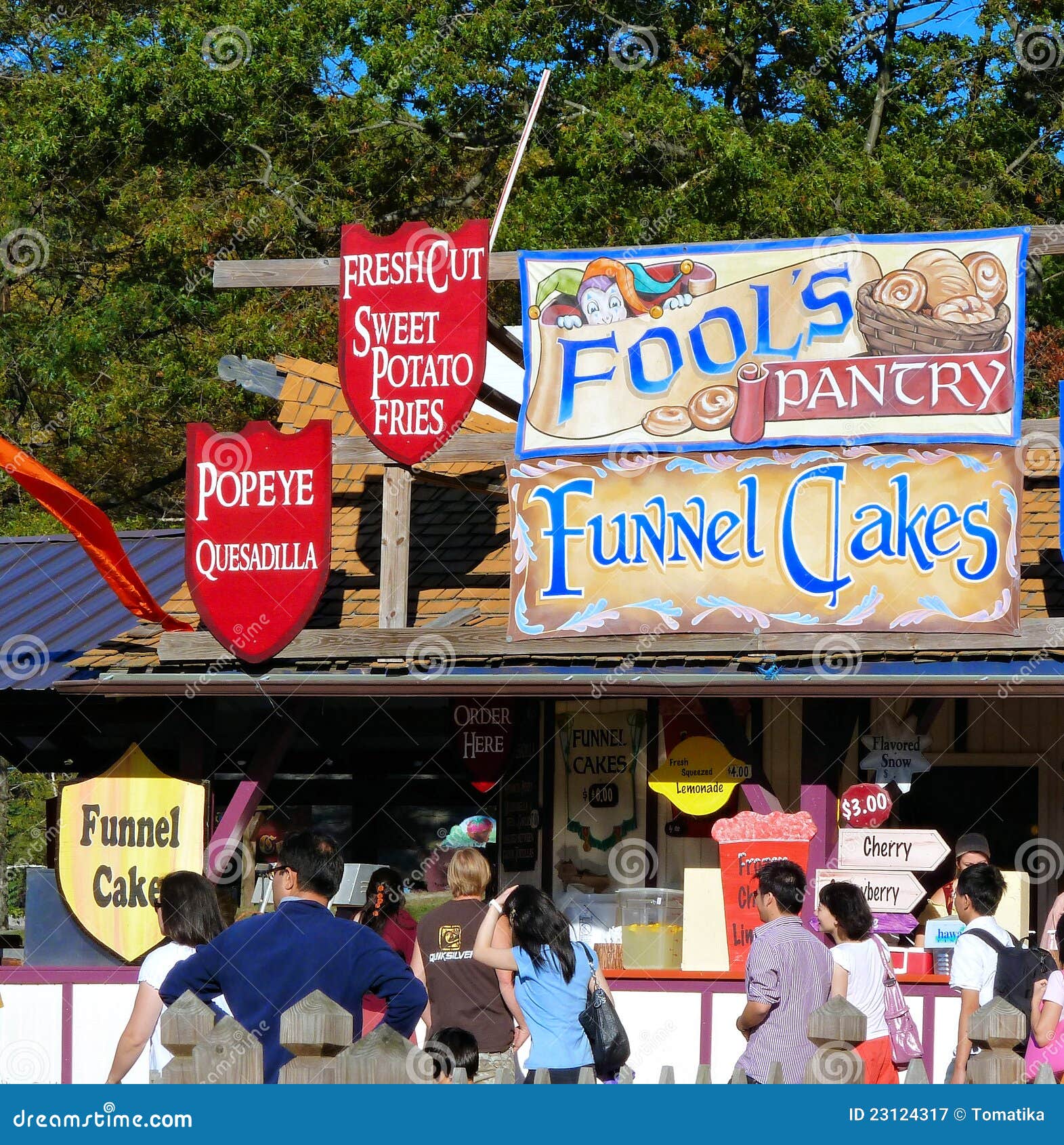 Editorial Photography: Funnel Cakes Shop