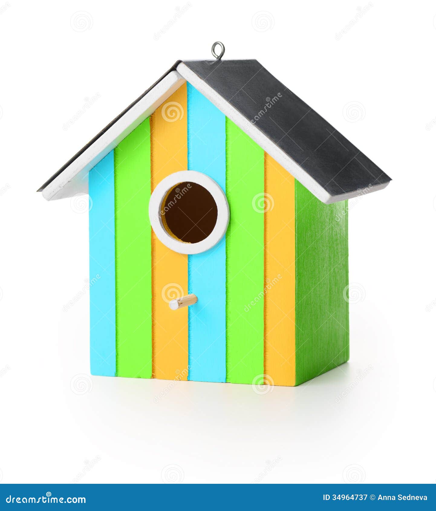 Funny Bird Box Royalty Free Stock Photography - Image: 34964737