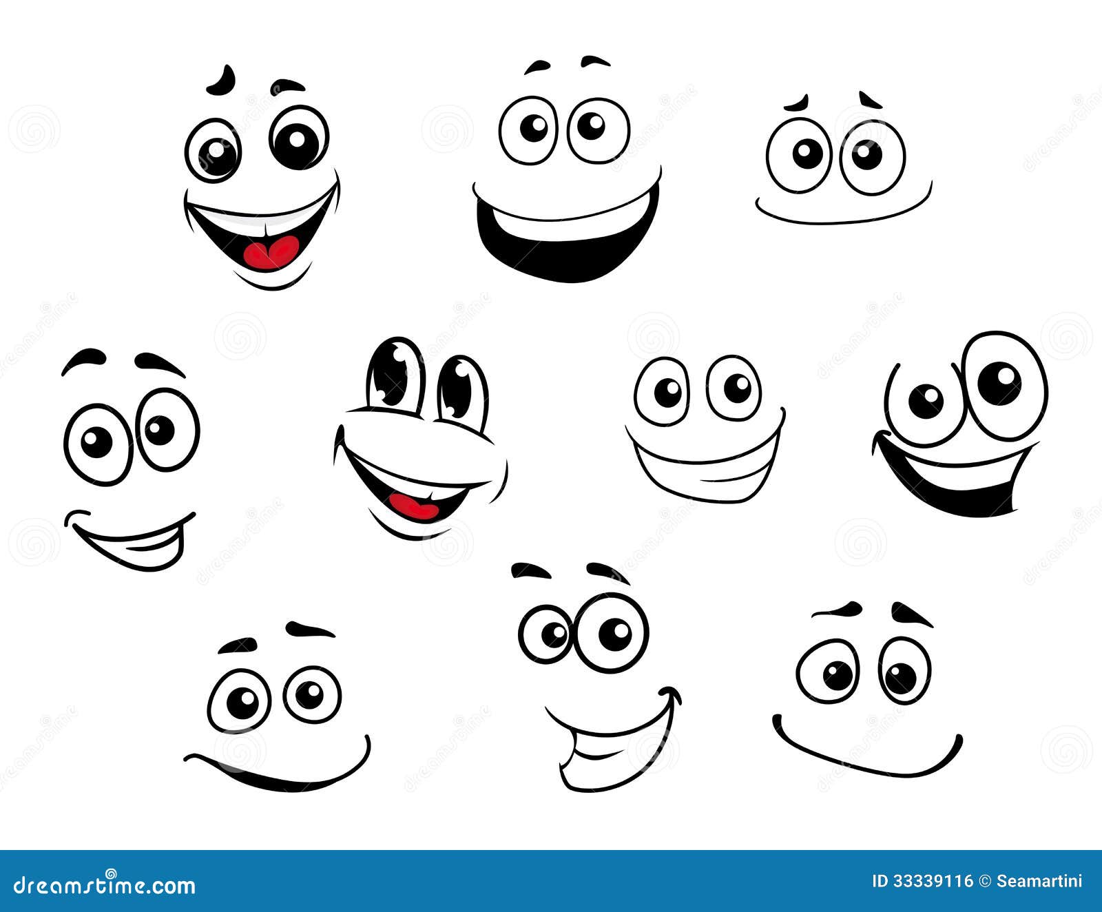 emotions clipart black and white - photo #35