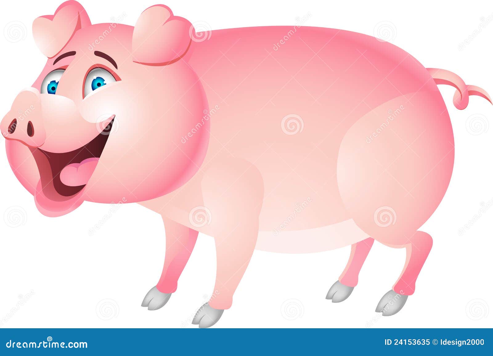 funny pig clipart - photo #41