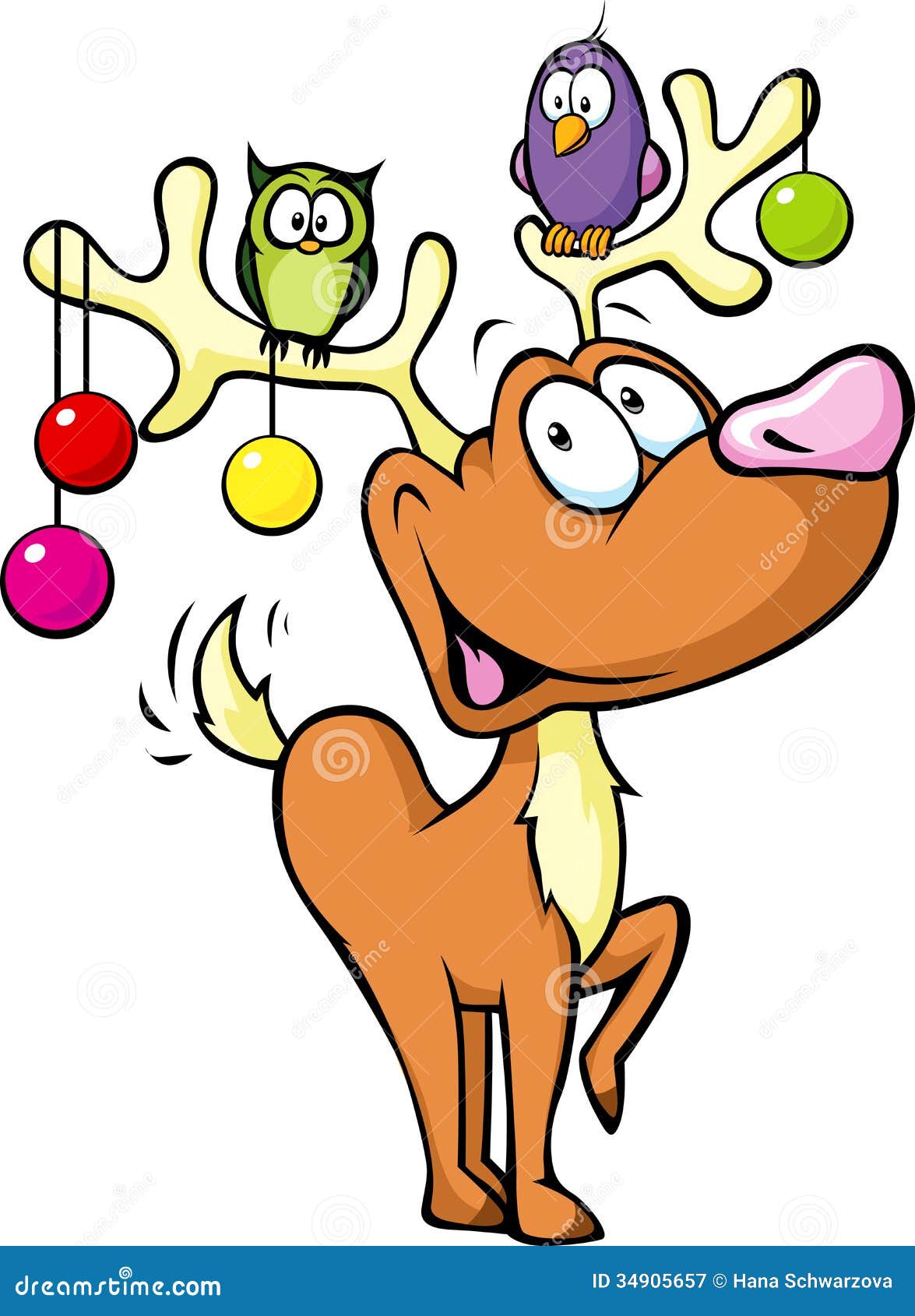 funny reindeer clipart - photo #45