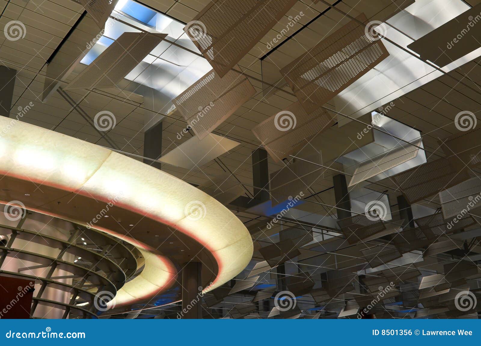 Futuristic Ceiling Royalty Free Stock Image - Image: 8501356