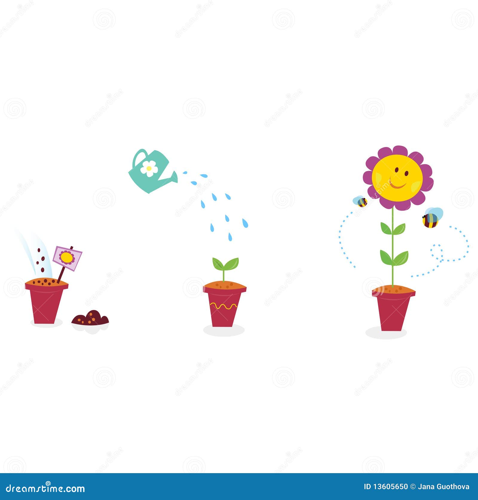 flower growing clipart - photo #24