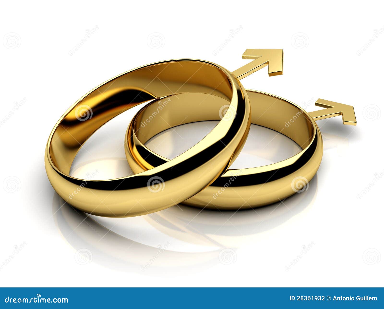 symbolism gay wedding rings