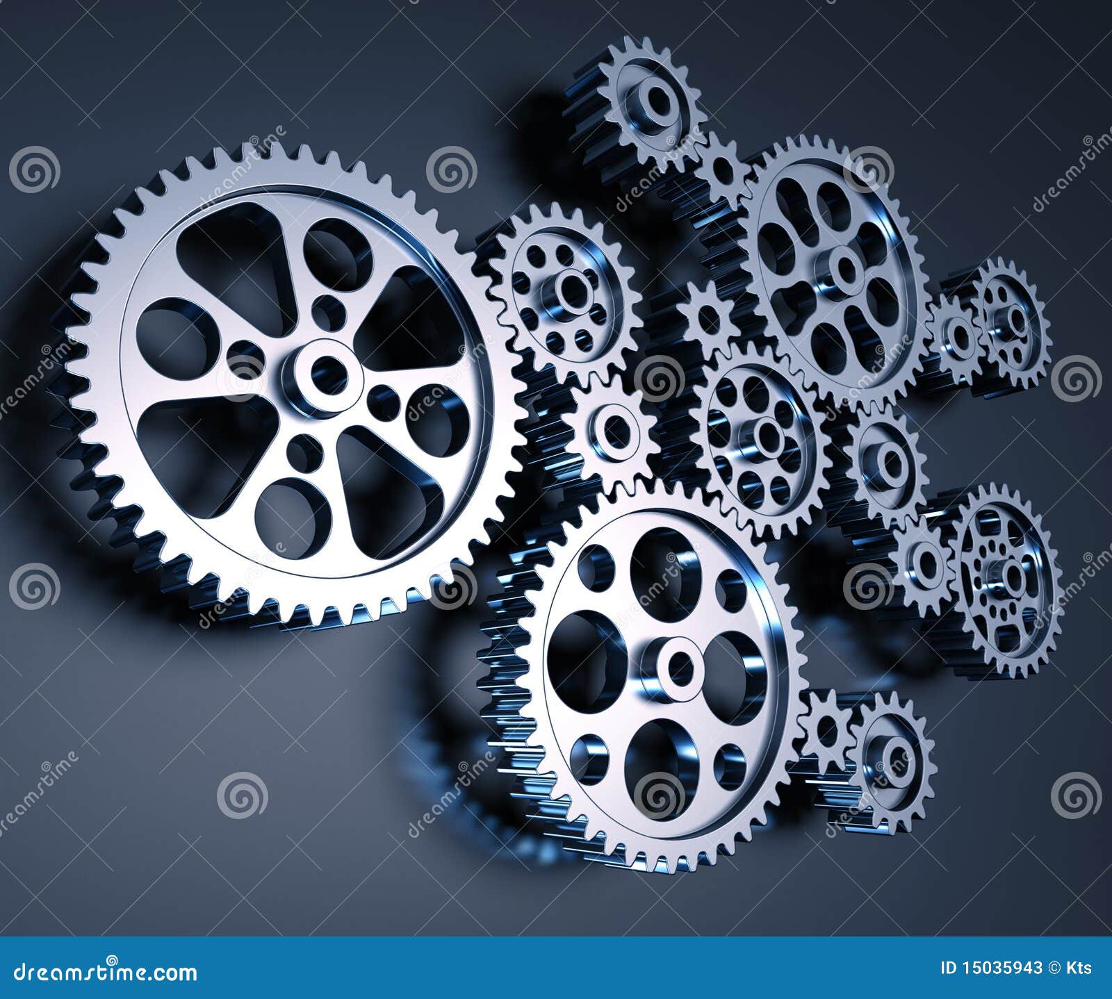 Gears Machine Stock Photos Image 15035943