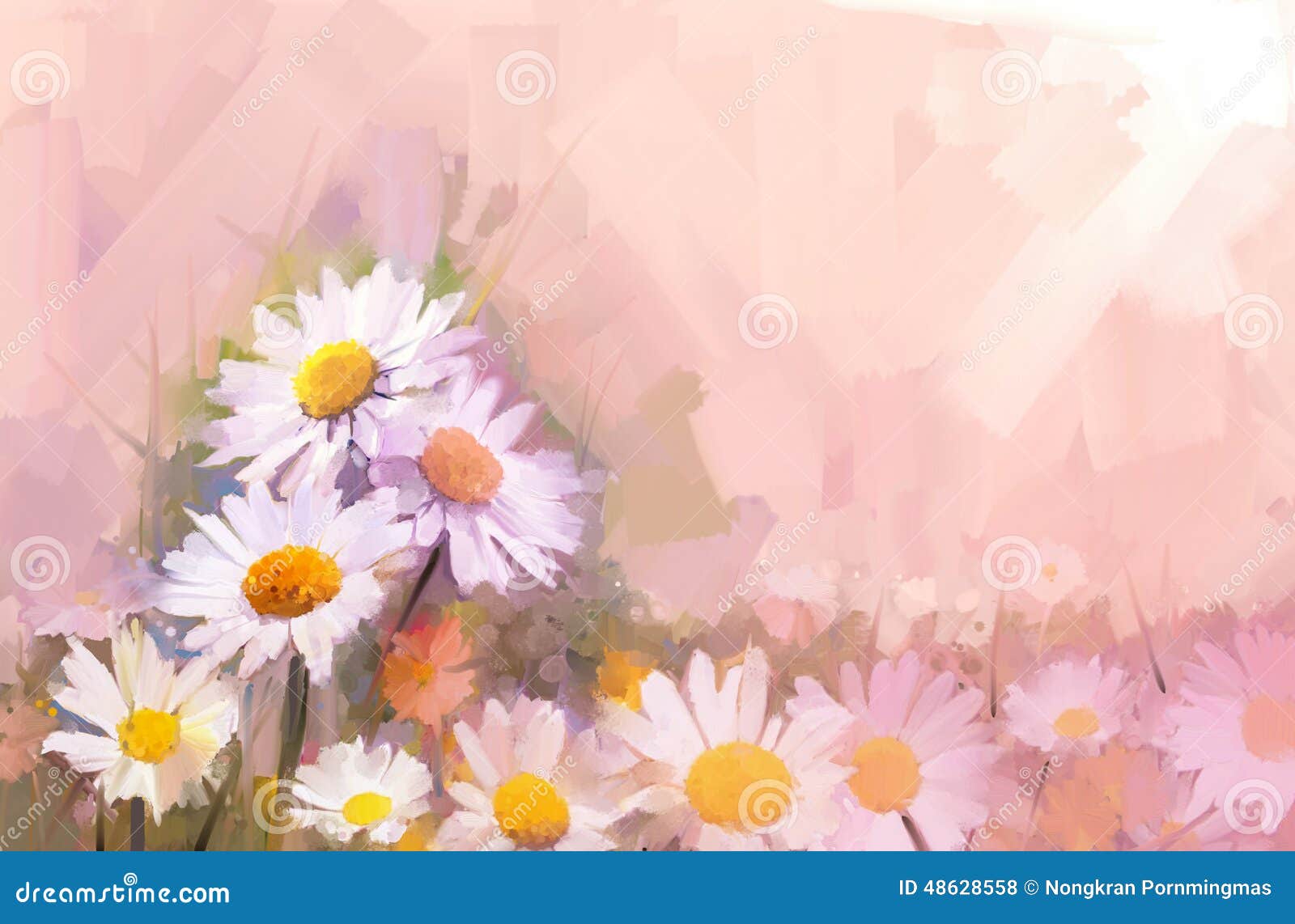 Gerbera Daisy Oil Painting Gerbera Daisy Oil Painting