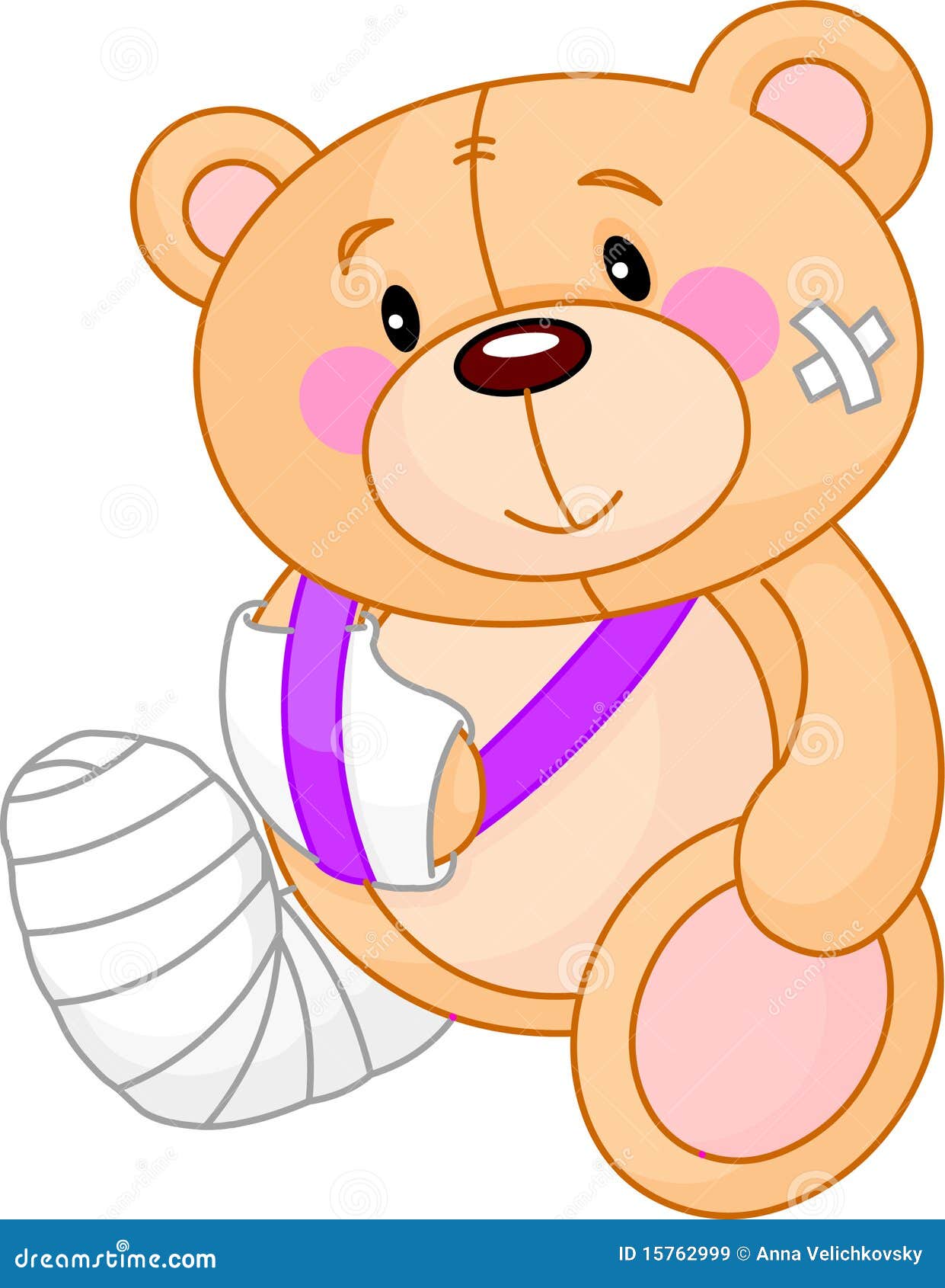 injured teddy bear clip art - photo #15