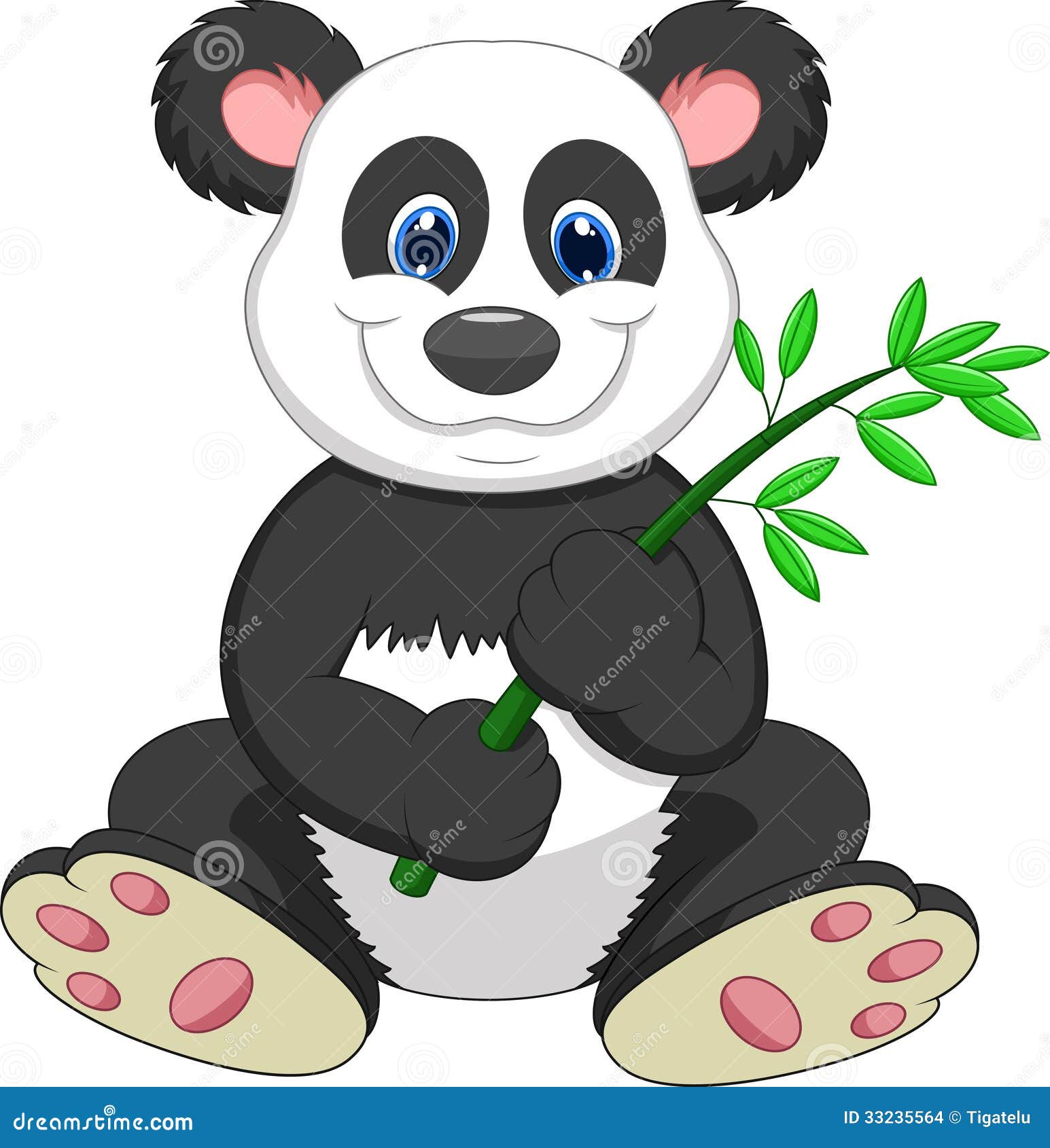 panda eating clipart - photo #44