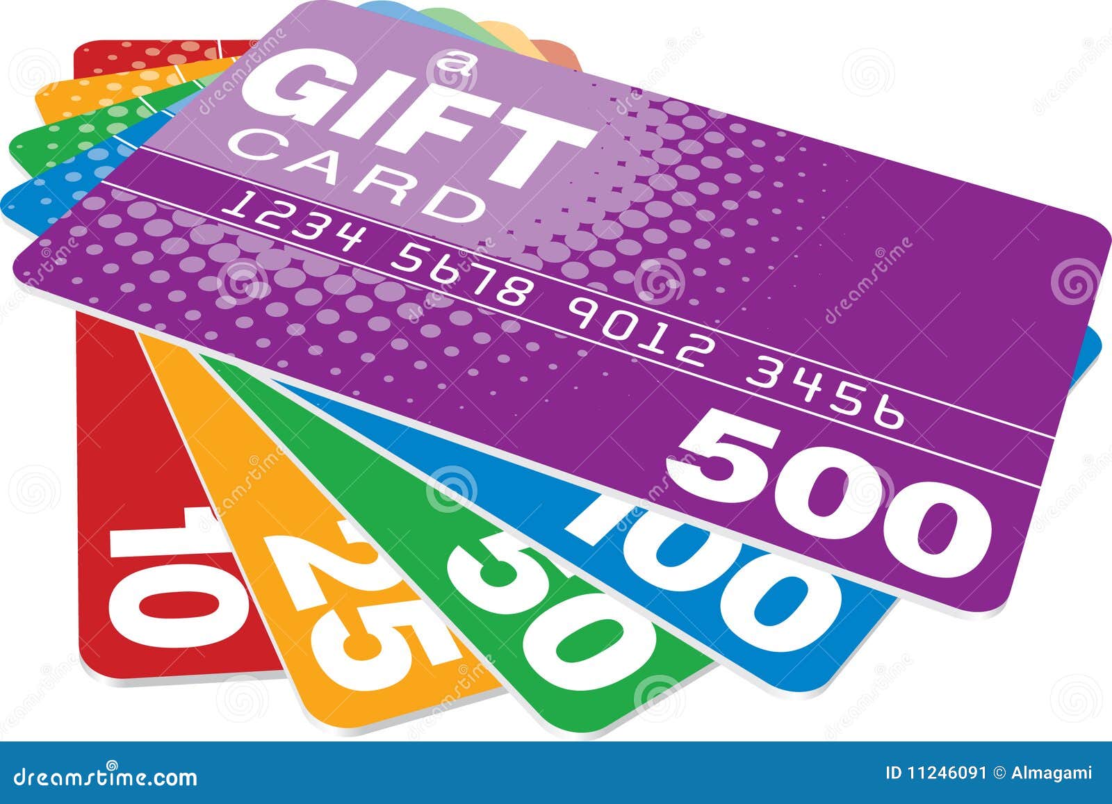 Gift Cards Stock Image - Image: 11246091