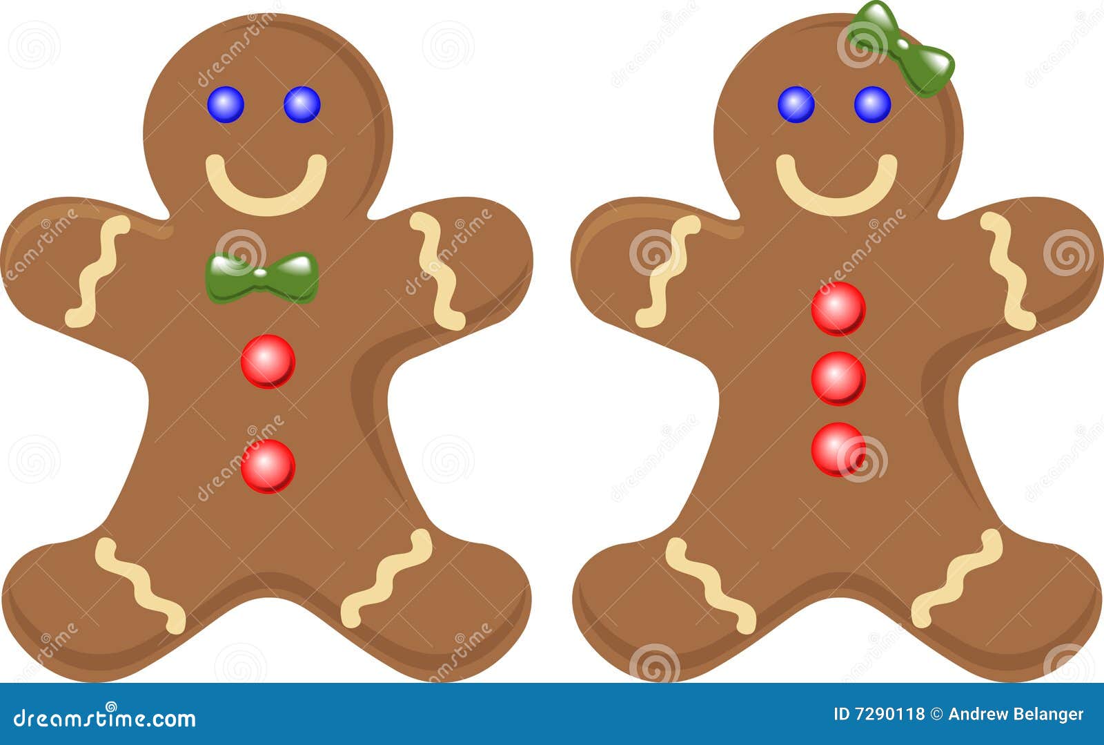 gingerbread boy and girl clipart - photo #21