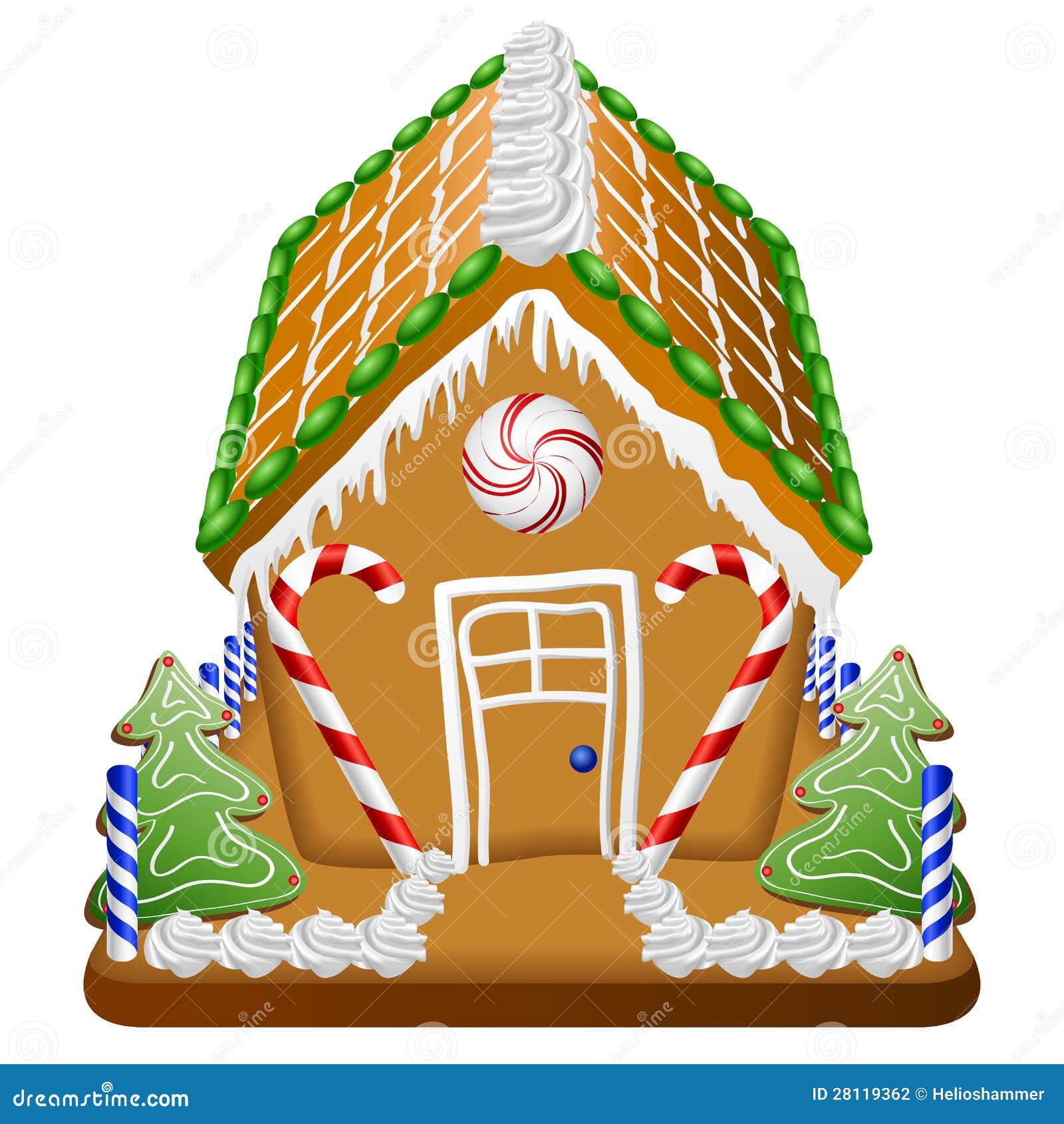 cute gingerbread house clipart - photo #31