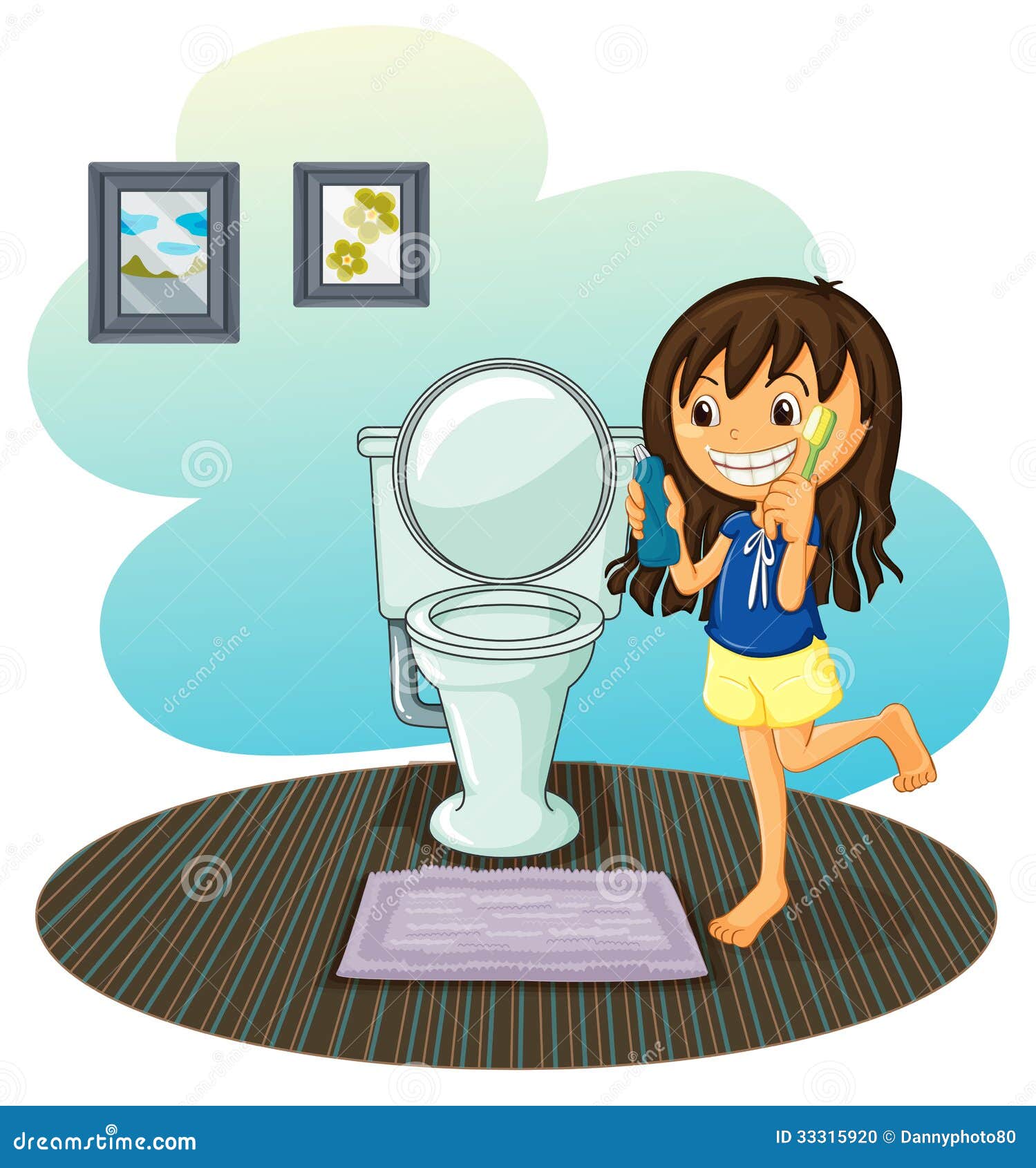 girl toilet clipart - photo #41