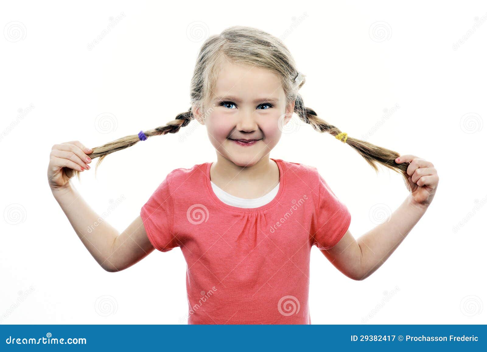 Royalty Free Stock Photography: Girl making funny face