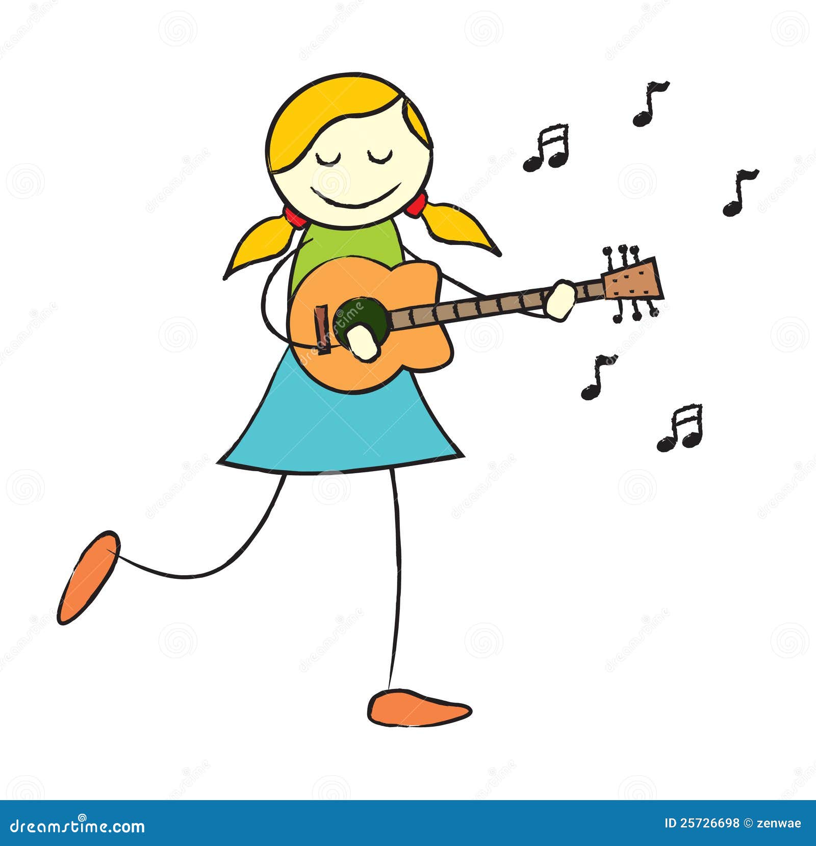 girl playing guitar clipart - photo #26