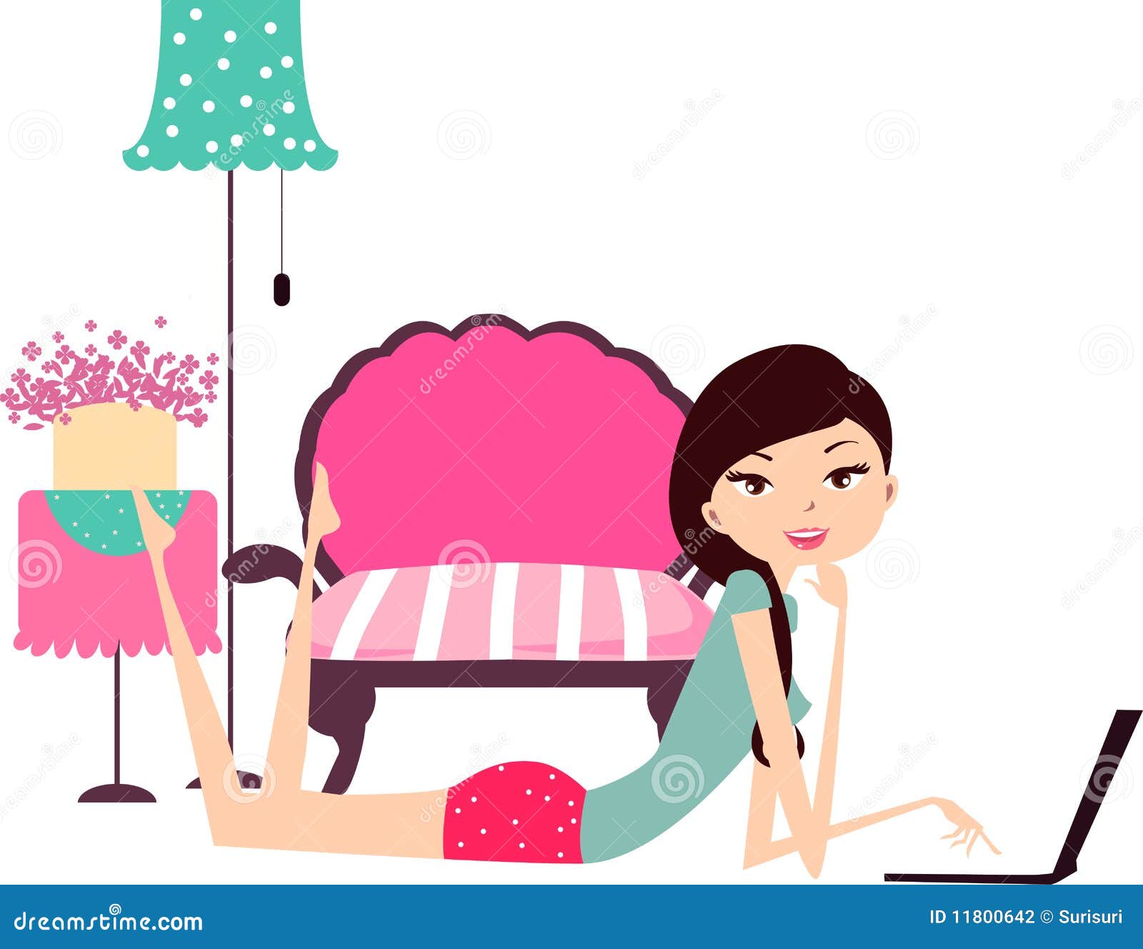 girl relaxing clipart - photo #5