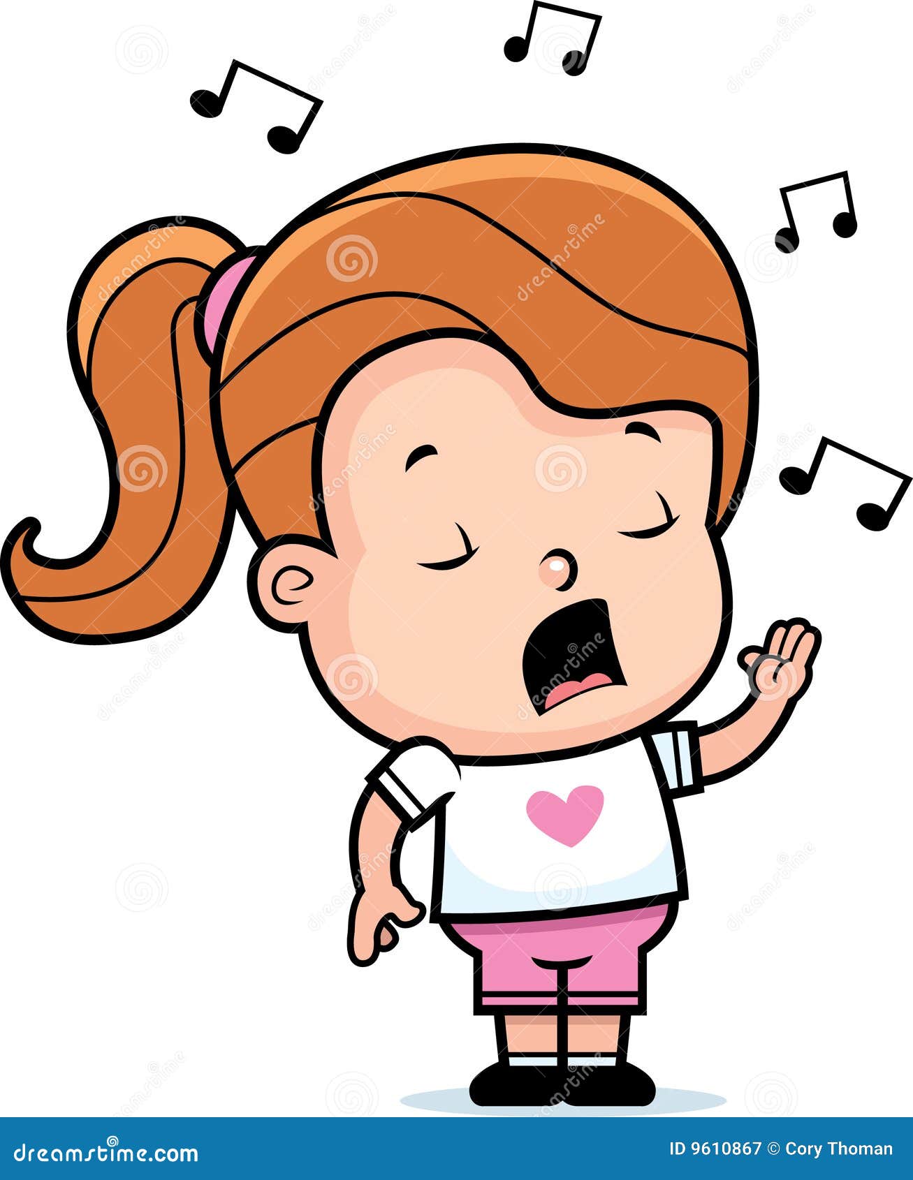 clipart girl singing - photo #22