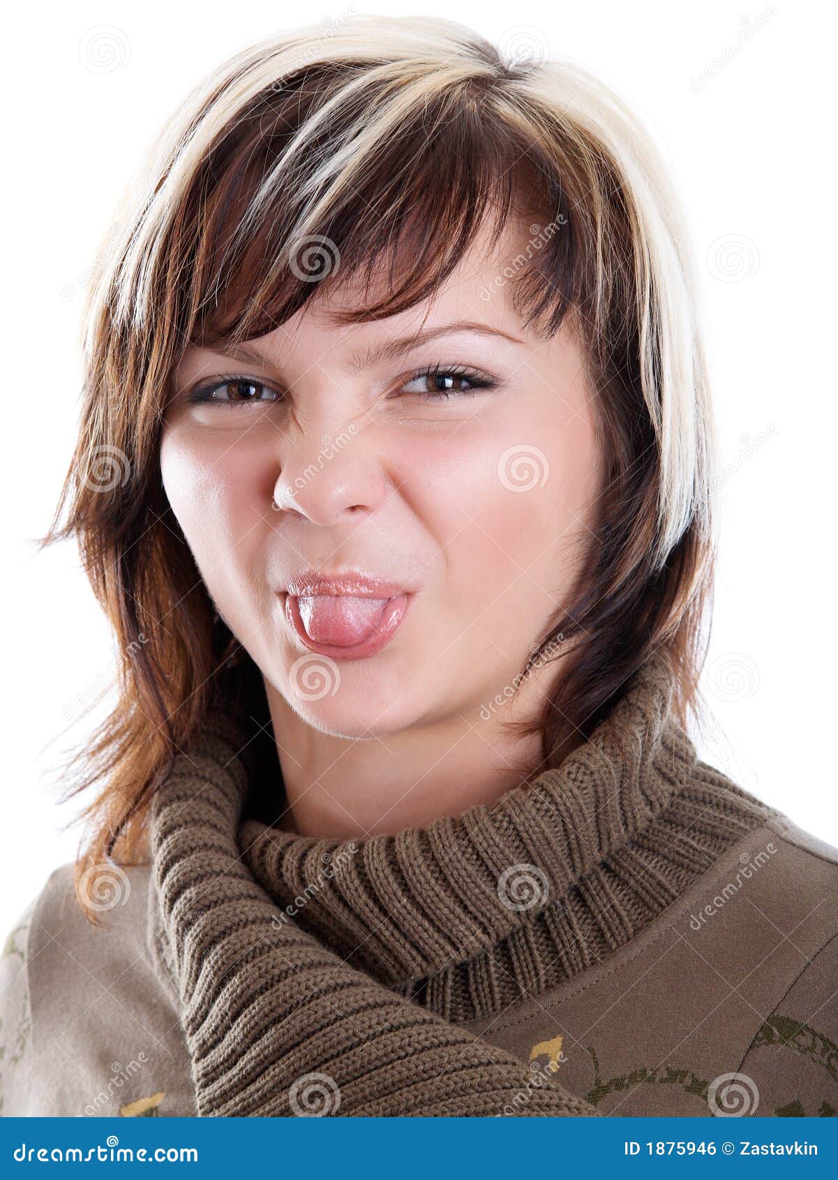 clipart of girl sticking out her tongue - photo #48