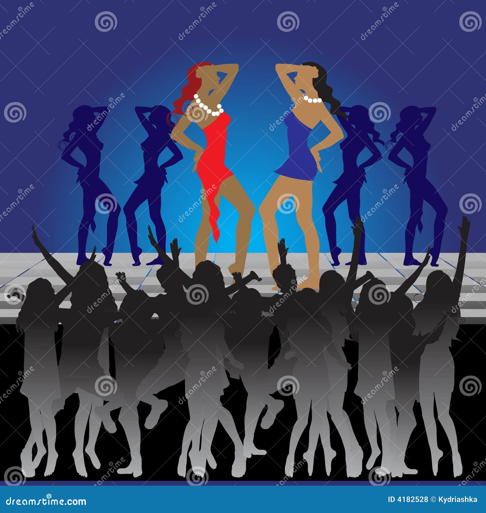 Download this Girls Dancing Dance Floor Night Club picture