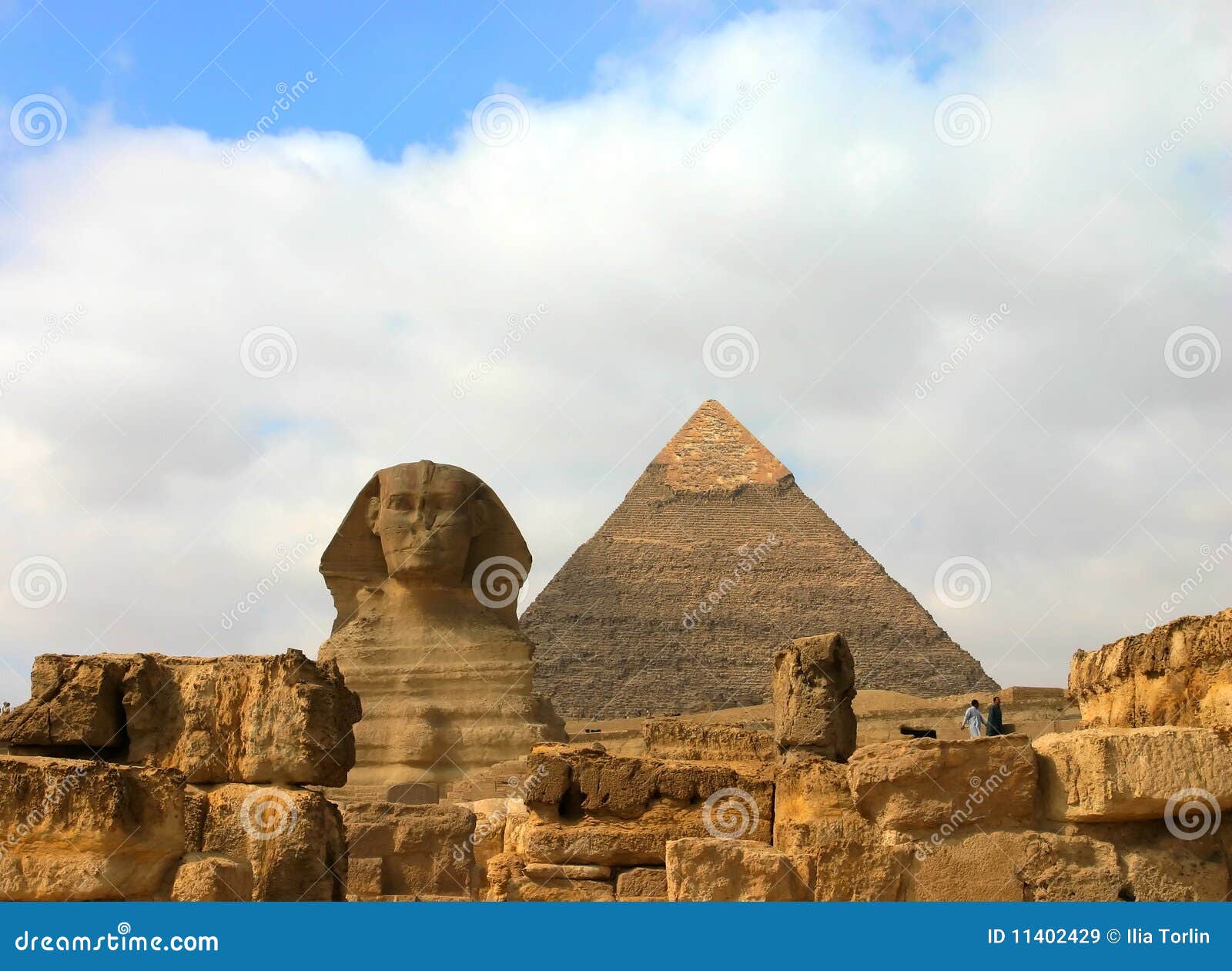 Giza Pyramids And Sphinx Egypt Royalty Free Stock Images Giza Pyramids And Sphinx Egypt Royalty Free Stock Images