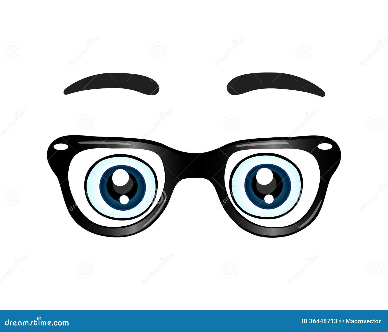 free clipart glasses eyes - photo #45