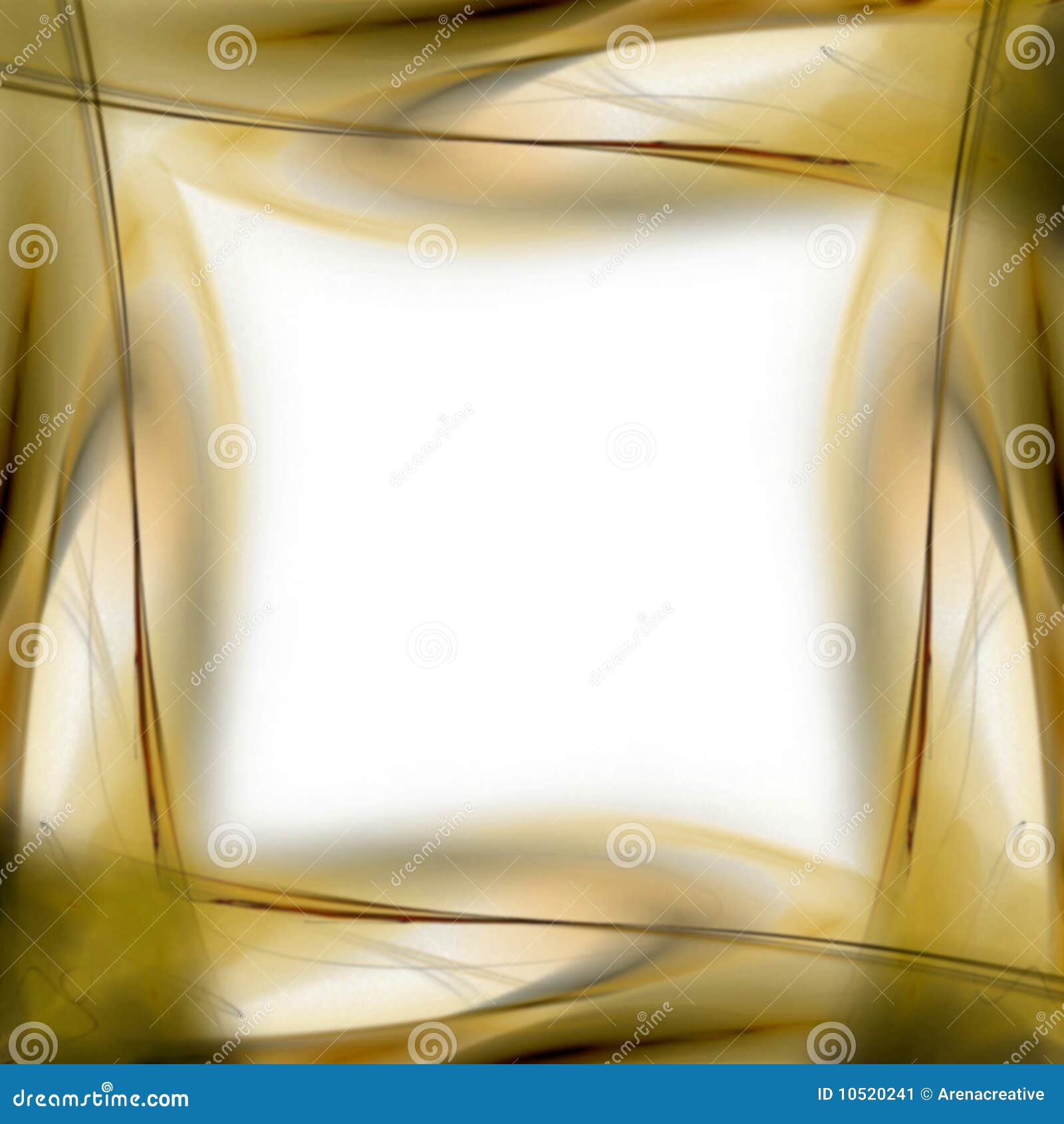 Gold Border Stock Image - Image: 10520241