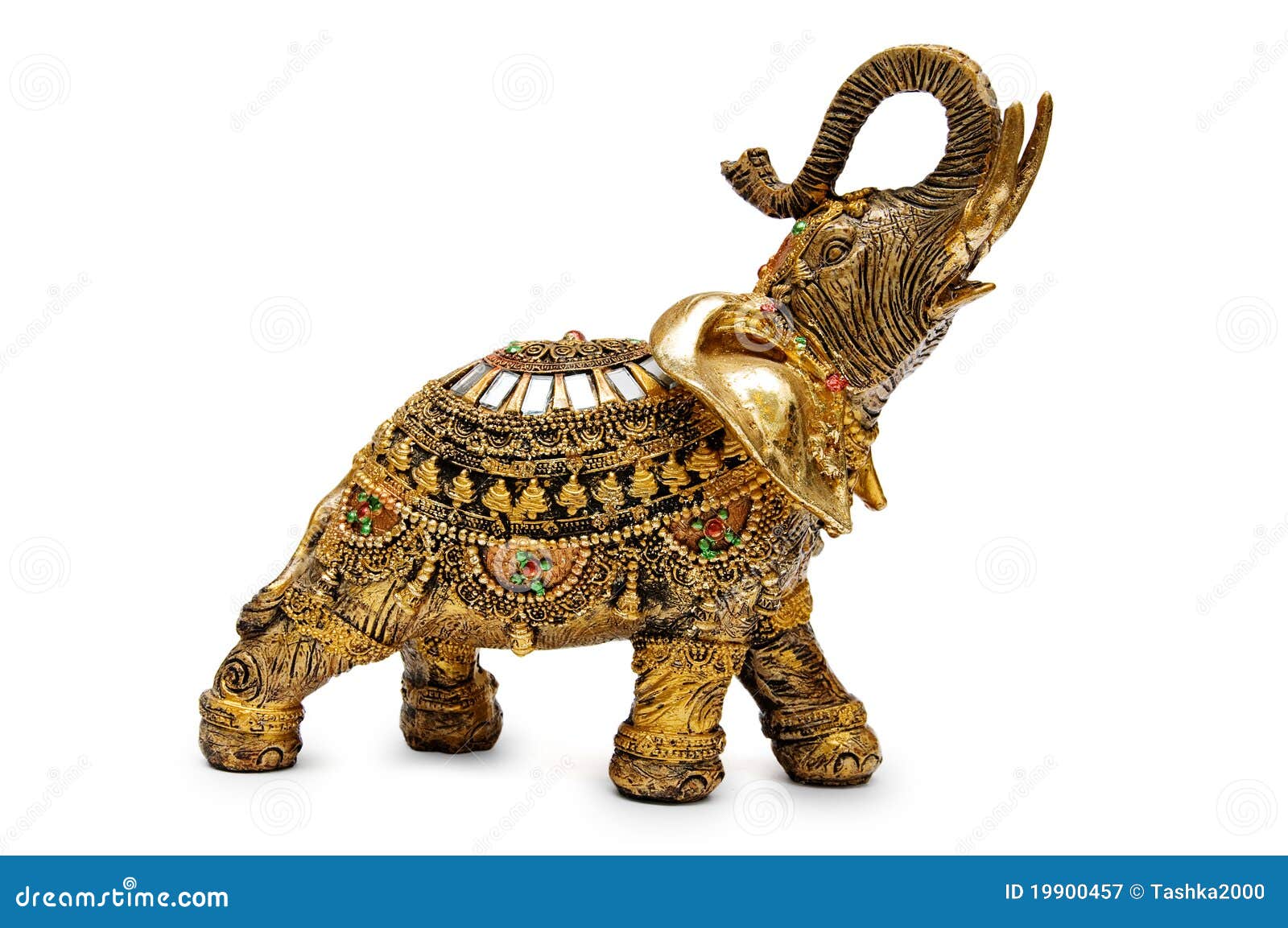 Royalty Free Stock Photography: Golden elephant