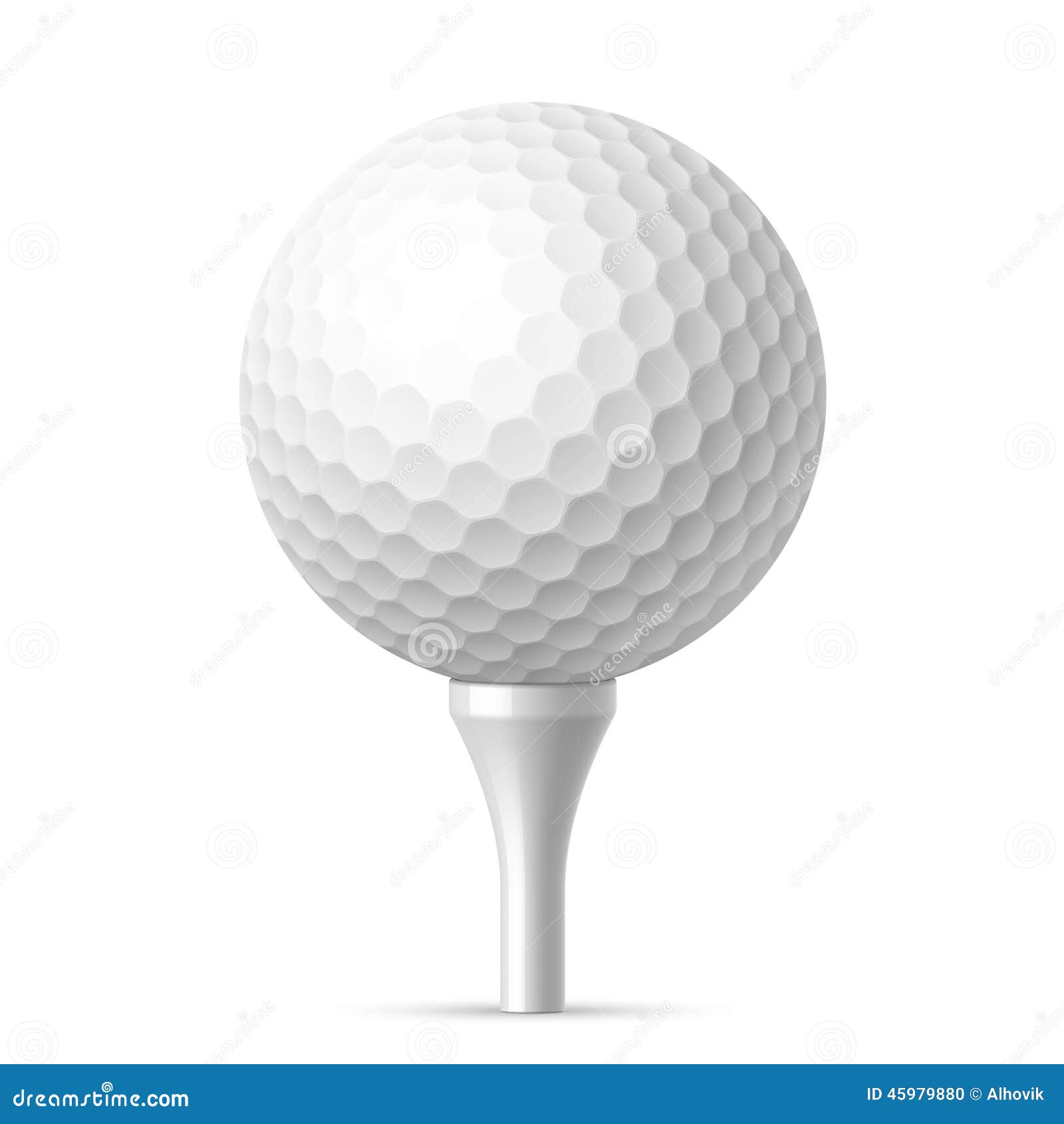 clipart golf ball on tee - photo #13